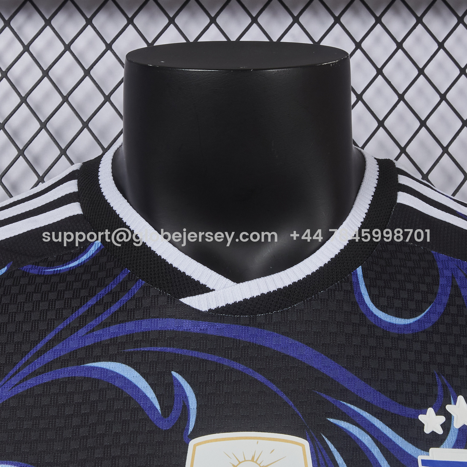 GlobeJersey-Argentina 2026 Away Deep Blue Jersey - Player Version