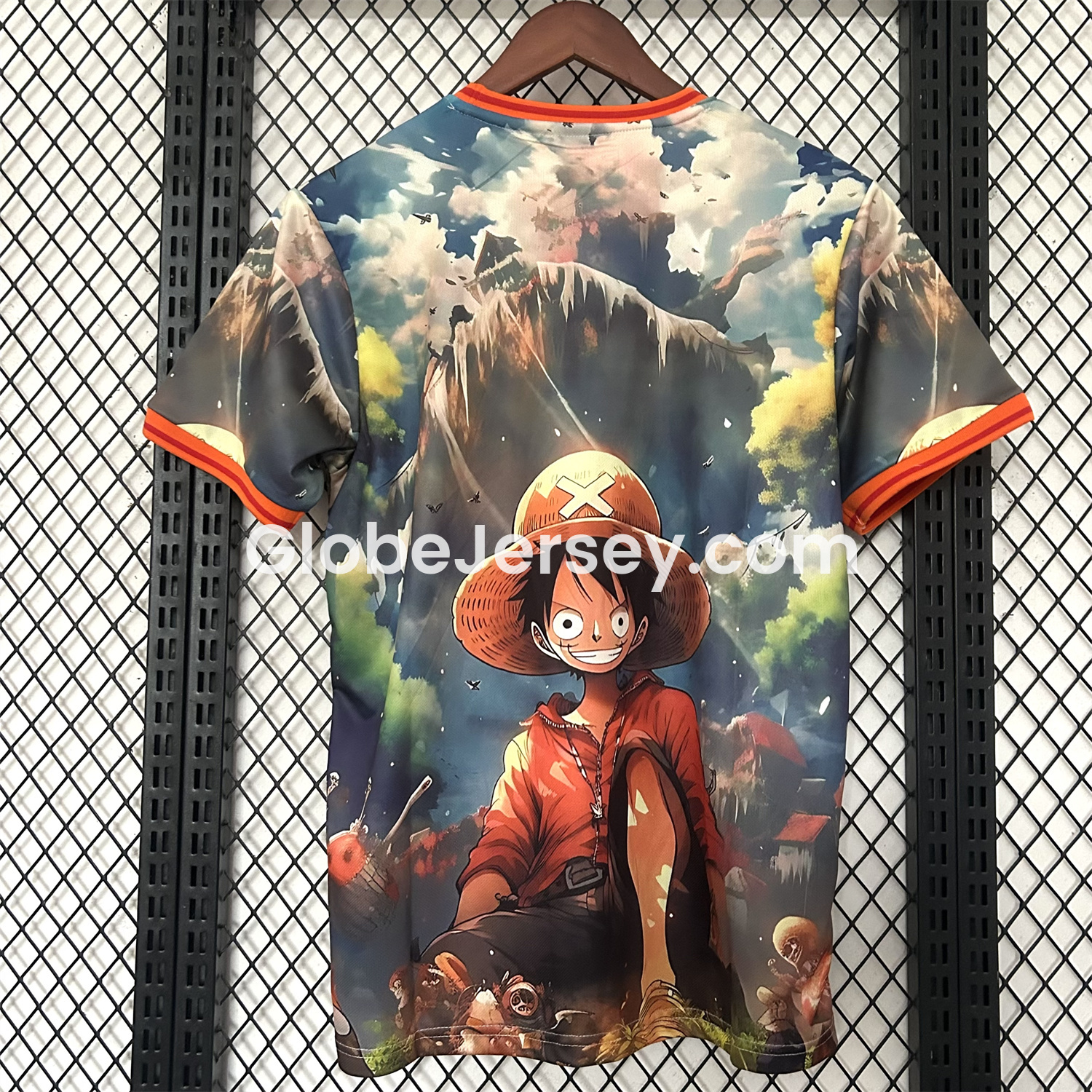 GlobeJersey-Japan 25-26 One Piece Luffy Special Edition Jersey - Fans Version