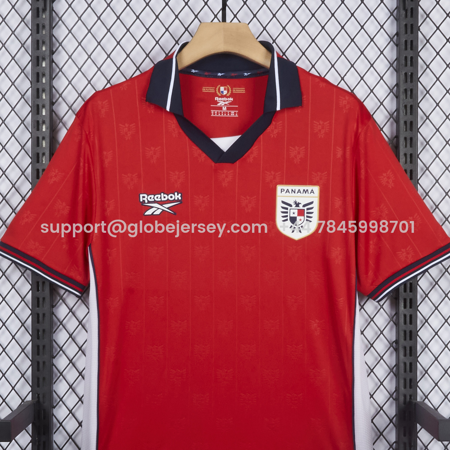 GlobeJersey-Panama 2026 Home Red Jersey - Fans Version