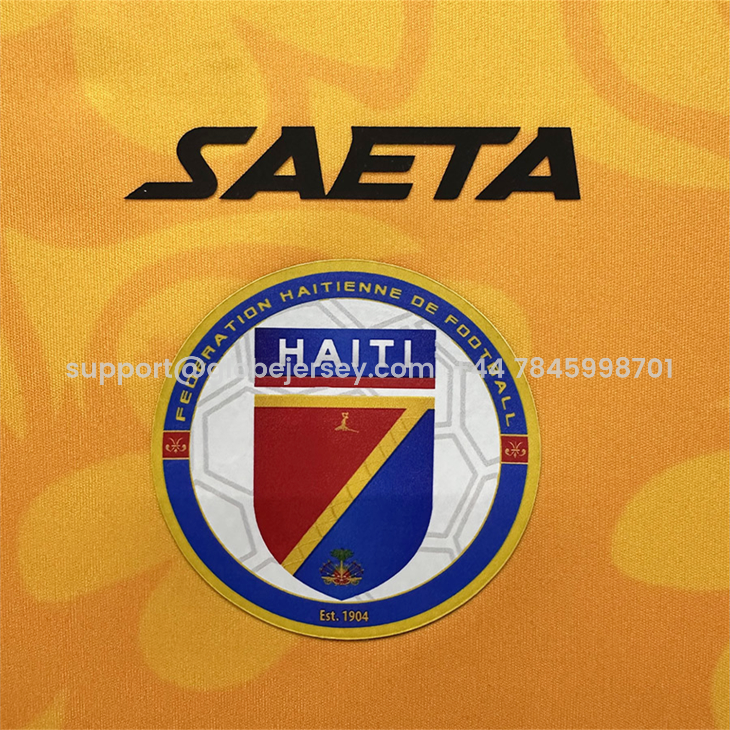 GlobeJersey-Haiti 26-27 Yellow Goalkeeper Jersey - Fans Version