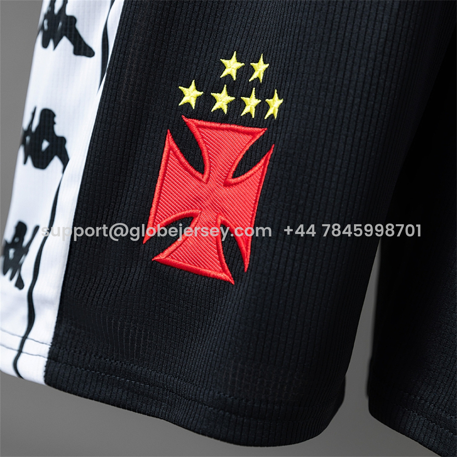 GlobeJersey-Retro Vasco da Gama 2000 Black Shorts