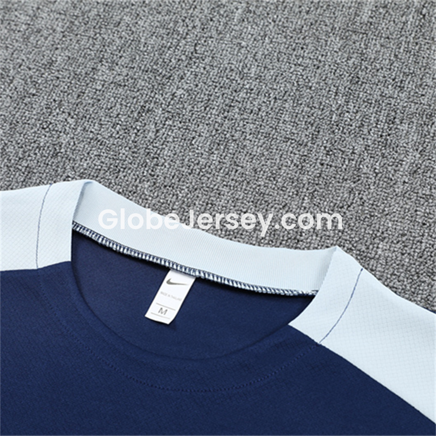 GlobeJersey-Inter Milan 25-26 Short-Sleeve Kids Training Set - Deep Blue Top & Deep Blue shorts