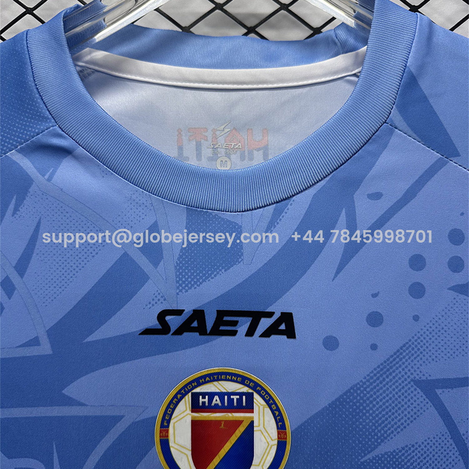 GlobeJersey-Haiti 26-27 Blue Goalkeeper Jersey - Fans Version