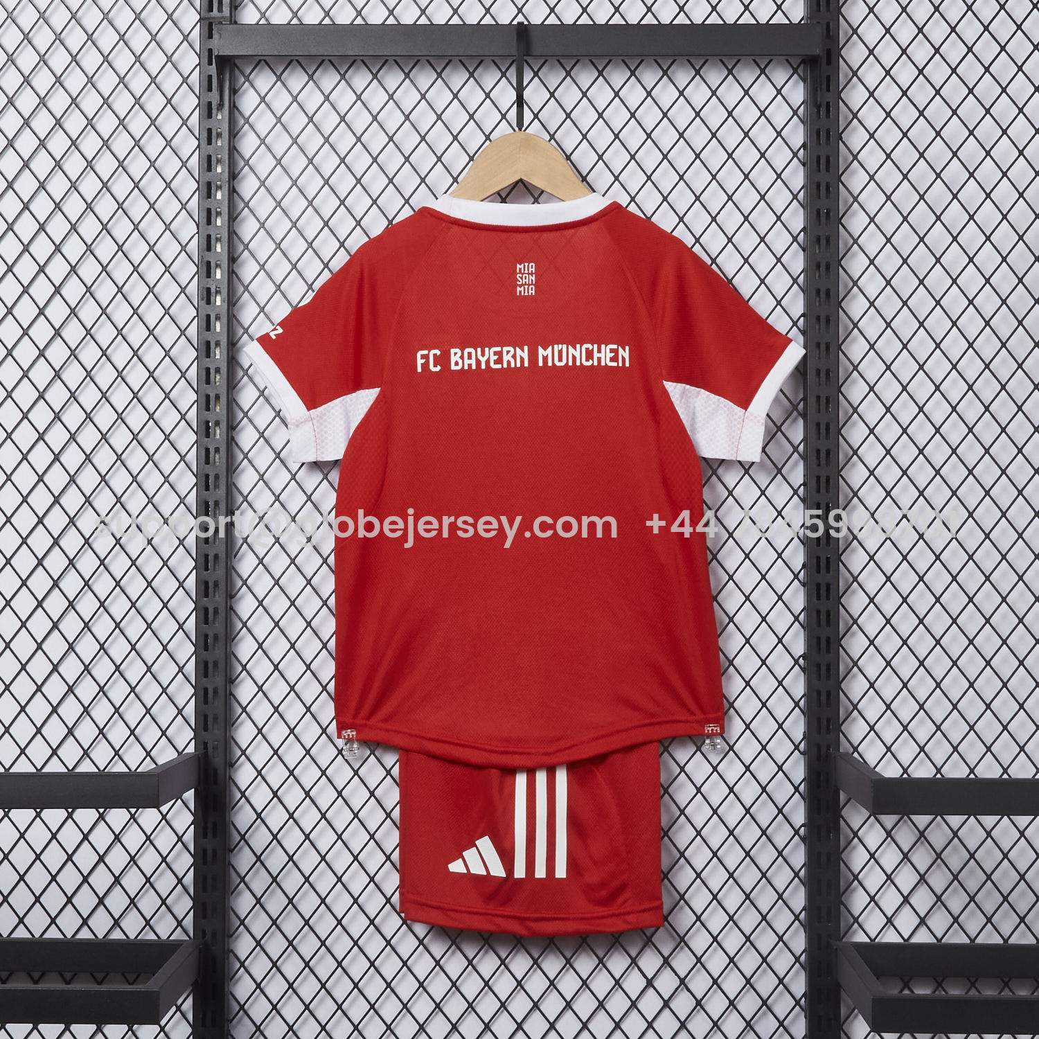 GlobeJersey-Bayern Munich 25-26 Home Kids Kit - Player Version