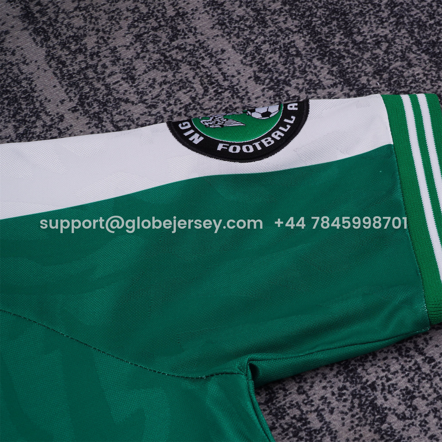 GlobeJersey-Retro Nigeria 1996 Home Kids Kit