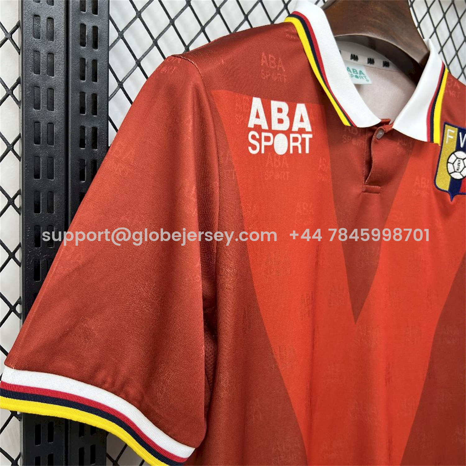 GlobeJersey-Retro Venezuela 1998 Home Jersey