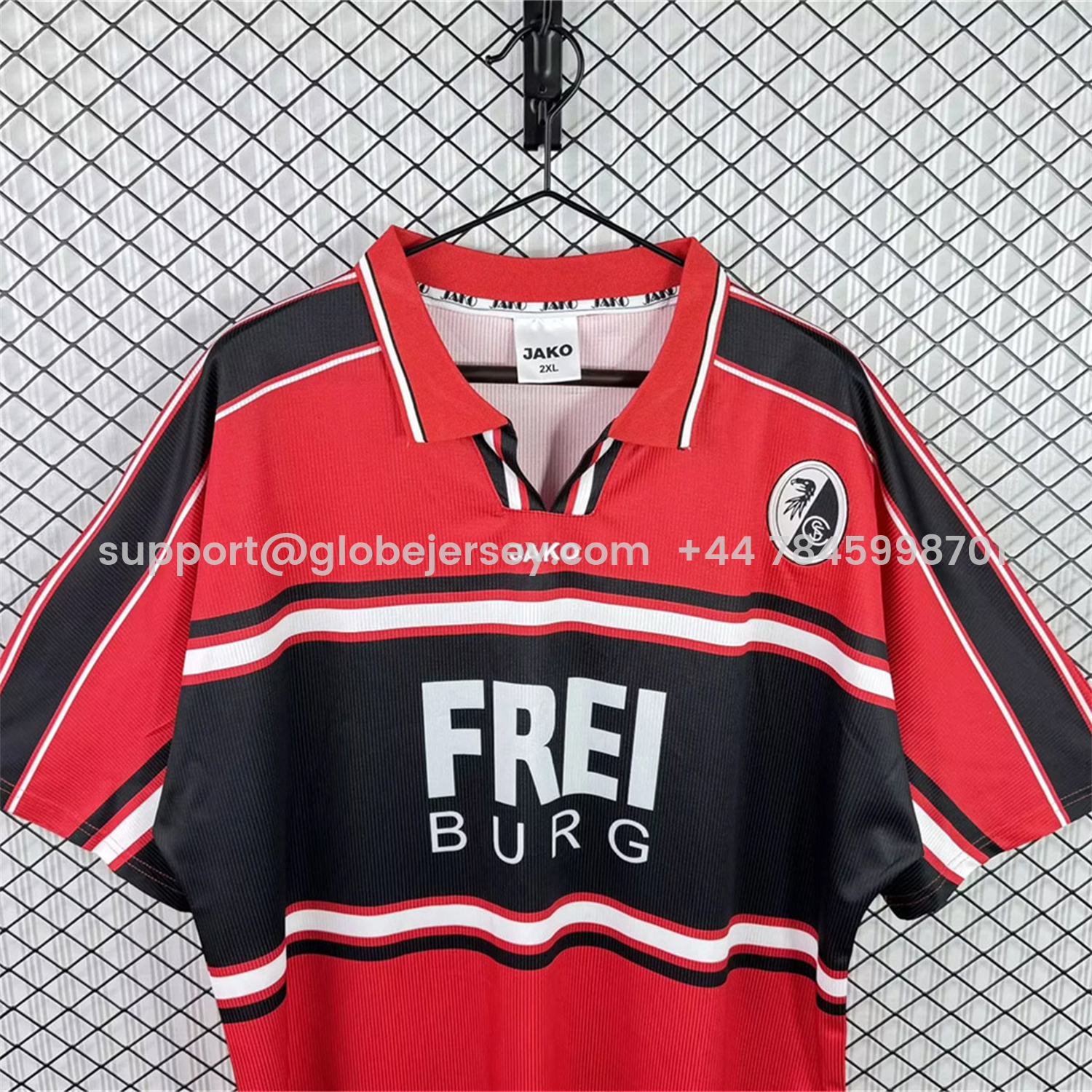 GlobeJersey-Retro Freiburg 2000-01 Home Jersey