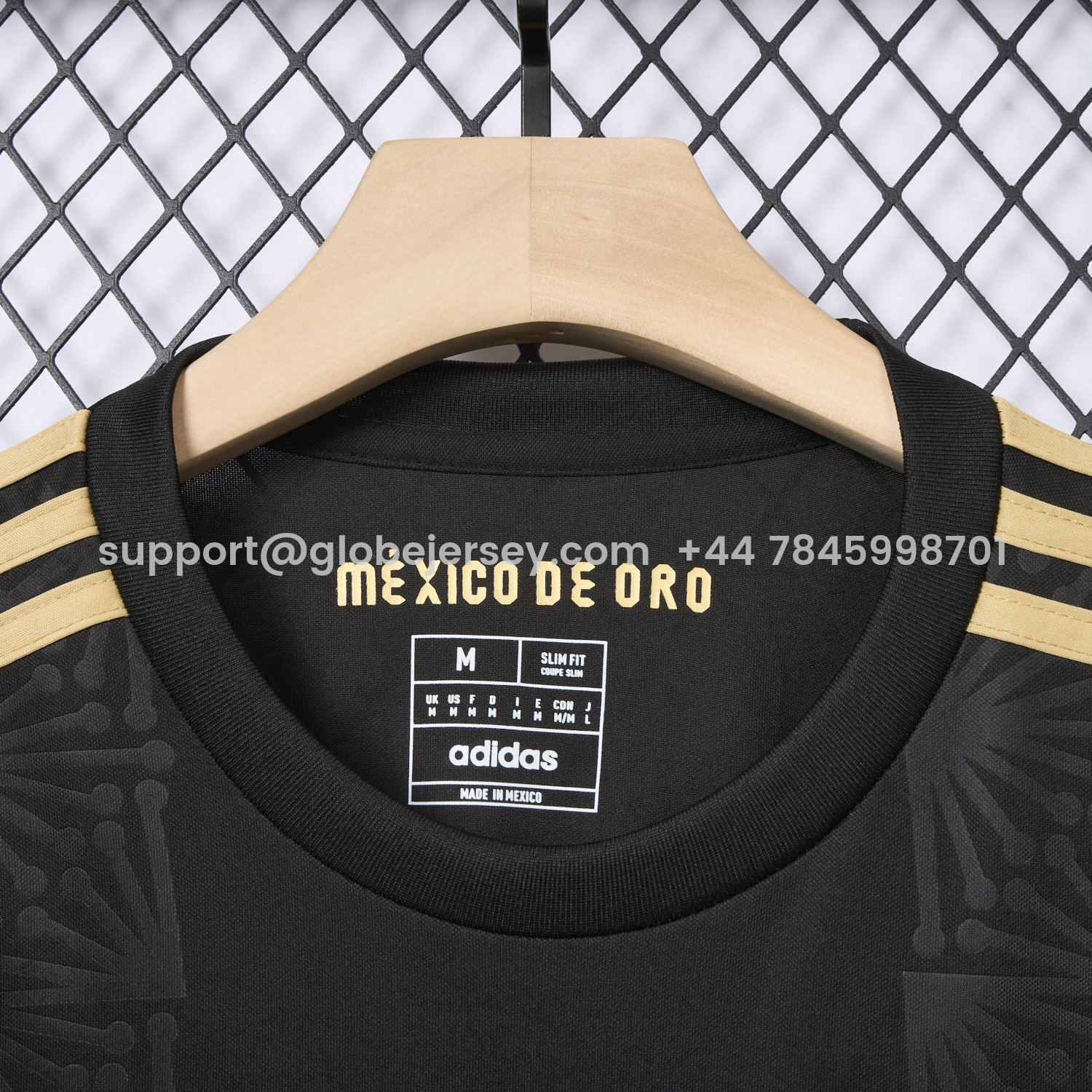 GlobeJersey-Mexico 2025 Gold Cup Black Long Sleeves Jersey - Fans Version