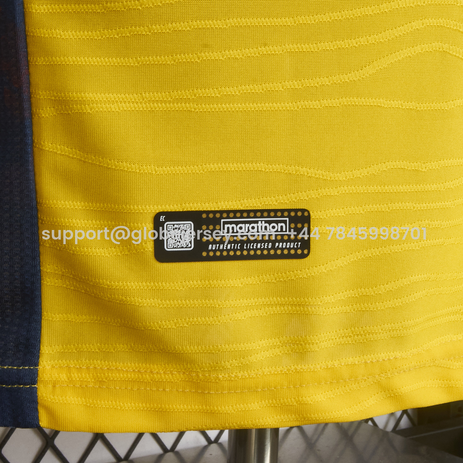 GlobeJersey-Ecuador 2026 Home Yellow Jersey - Player Version