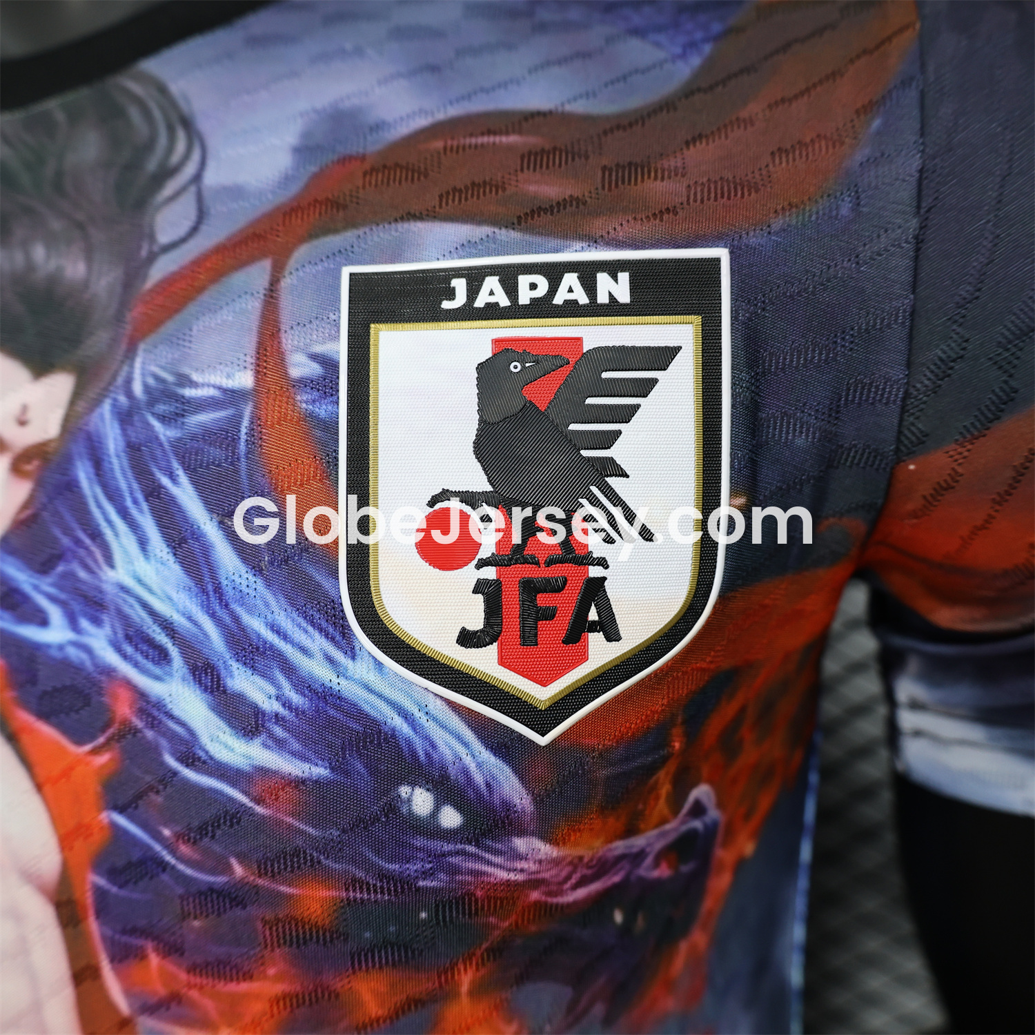 GlobeJersey-Japan 25-26 Red Evolution Form Nezha Purple Special Edition Jersey - Player Version