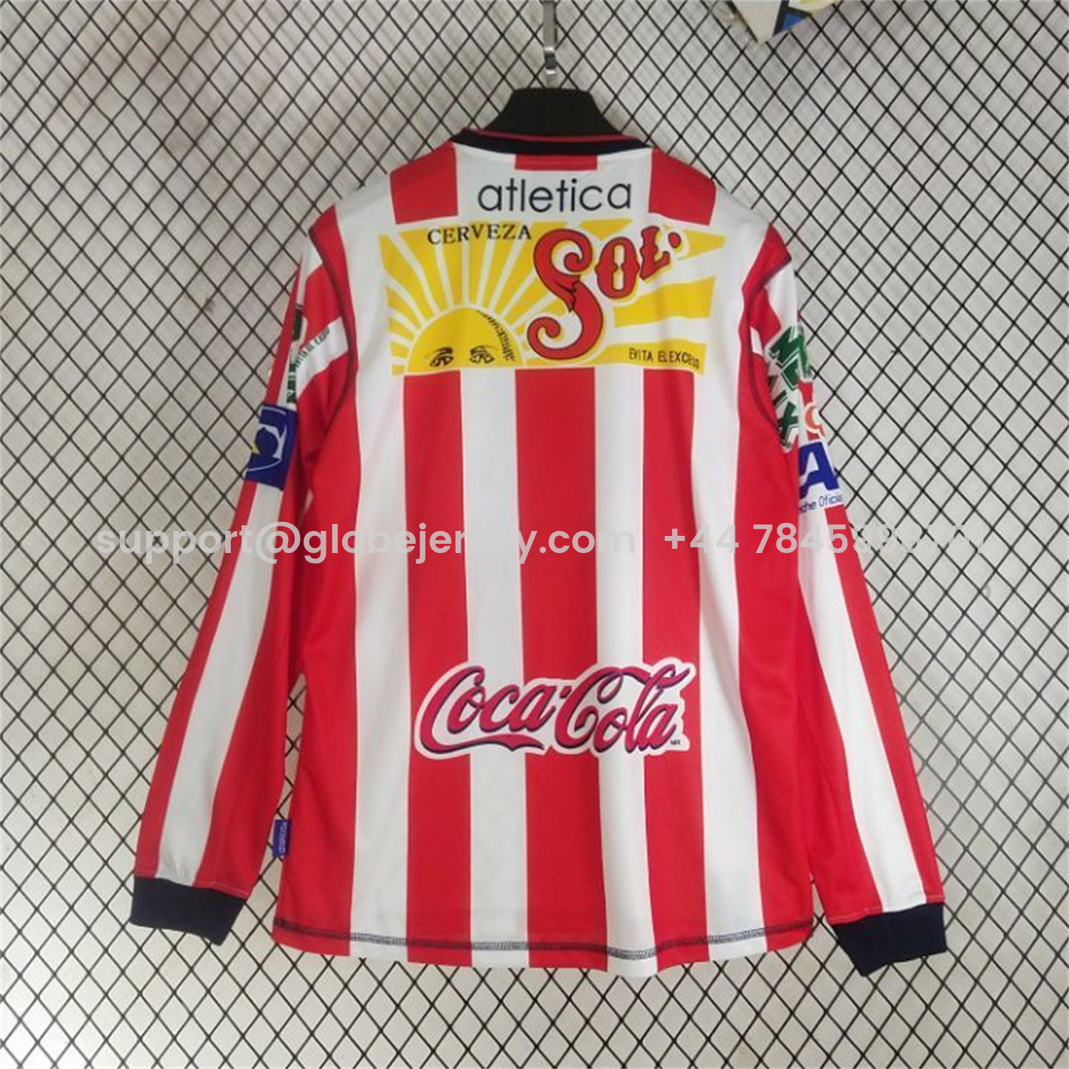 GlobeJersey-Retro Chivas de Guadalajara 2002-03 Home Long Sleeves Jersey
