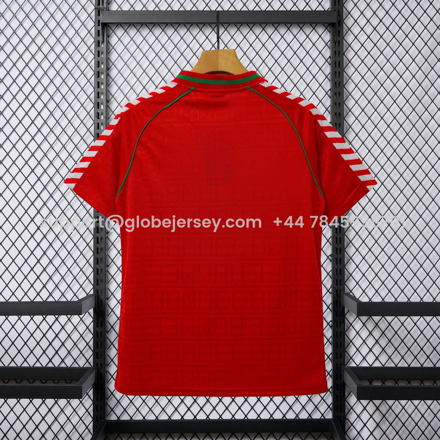 GlobeJersey-Retro Wimbledon 1988-89 Away Red Jersey