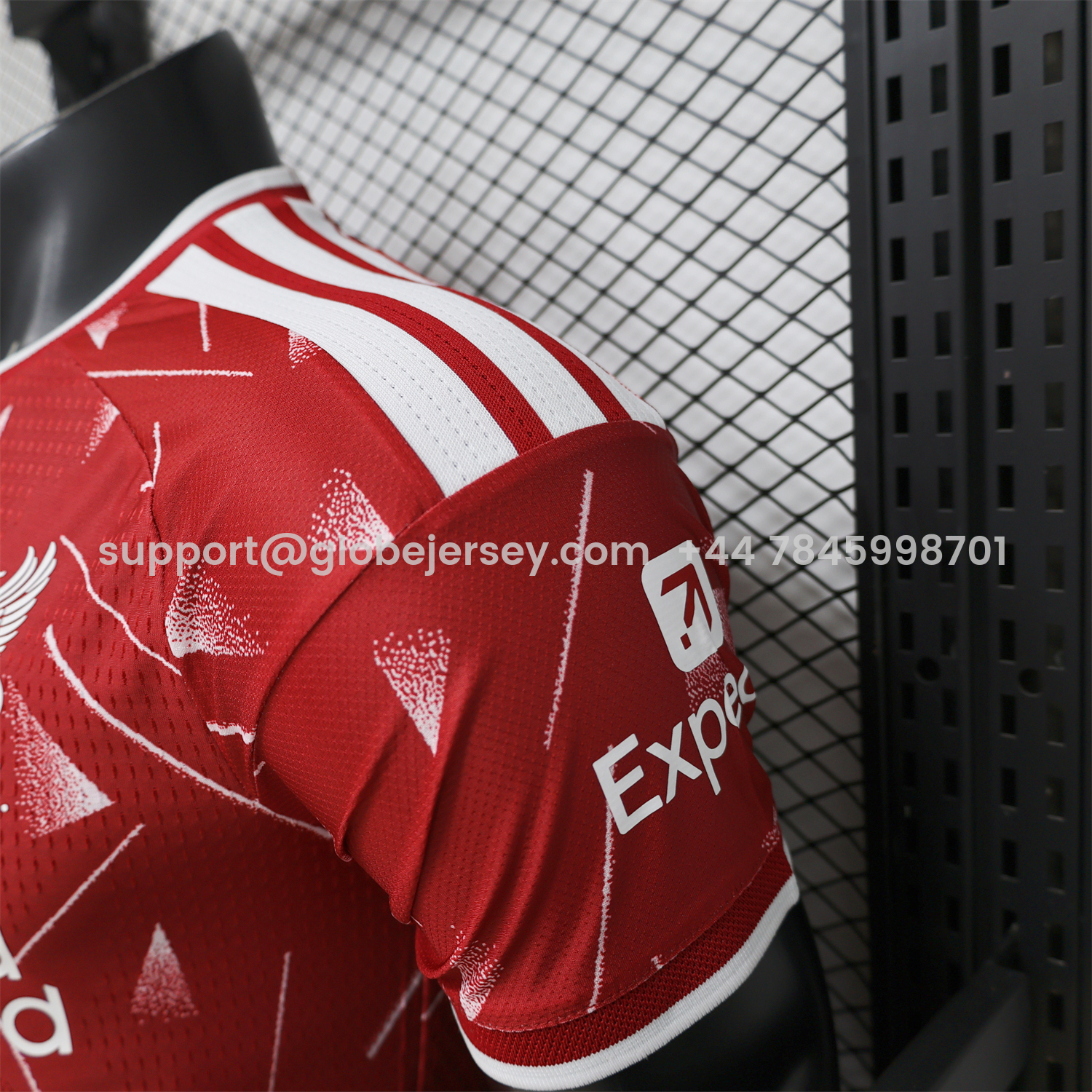 GlobeJersey-Liver.pool 26-27 Home Red Jersey - Player Version