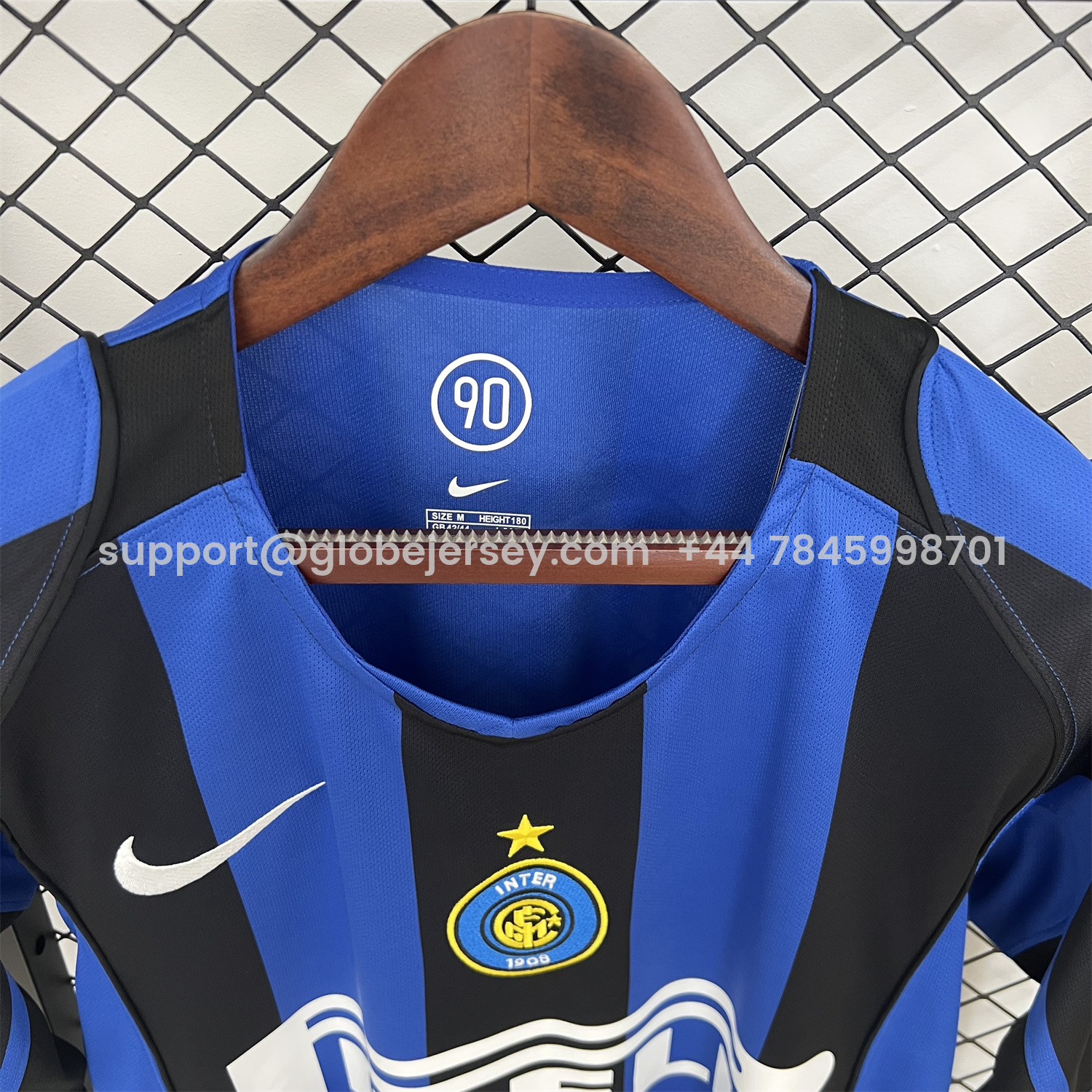 GlobeJersey-Retro Inter Milan 2004-05 Home Jersey