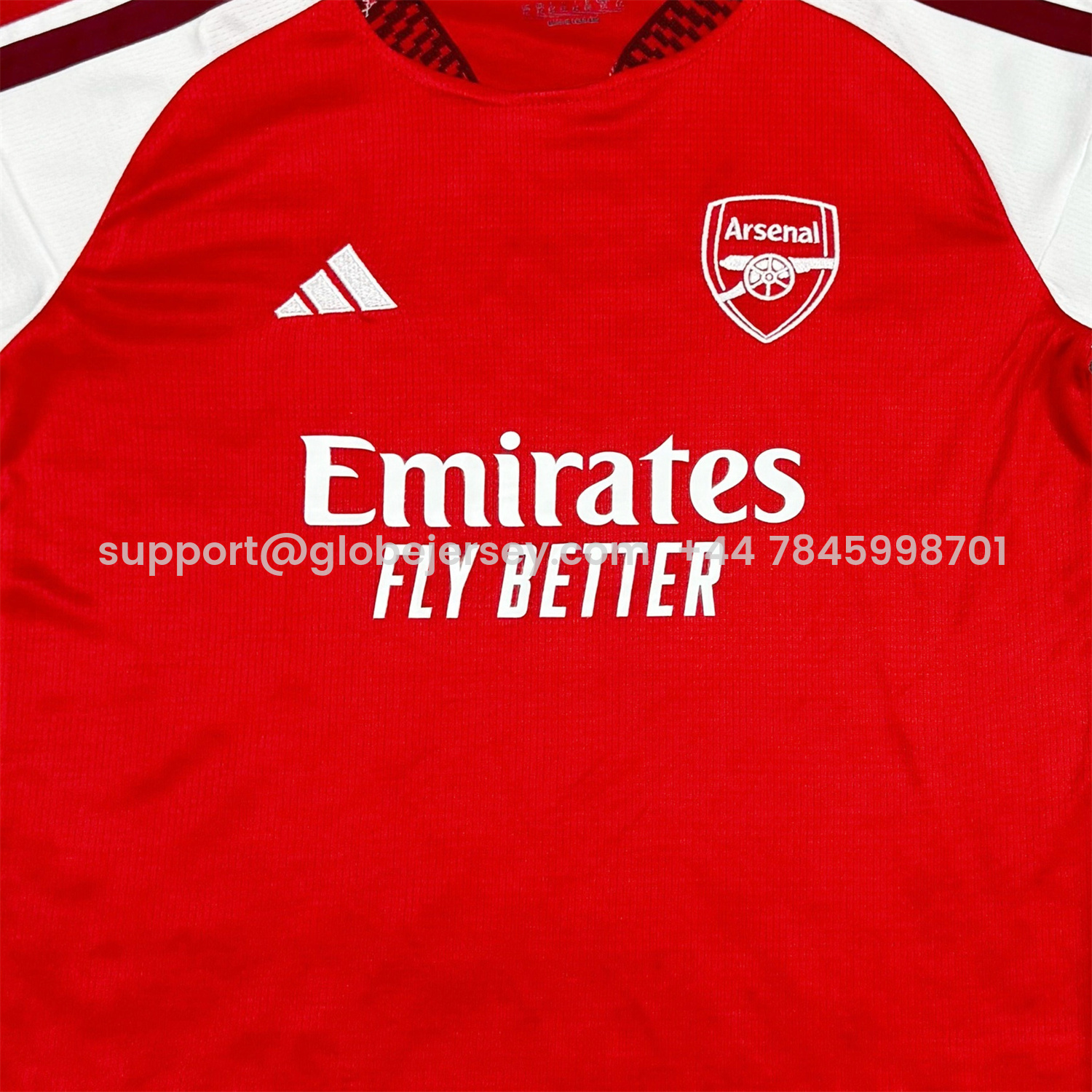 GlobeJersey-Arsenal 26-27 Home Kids Kit