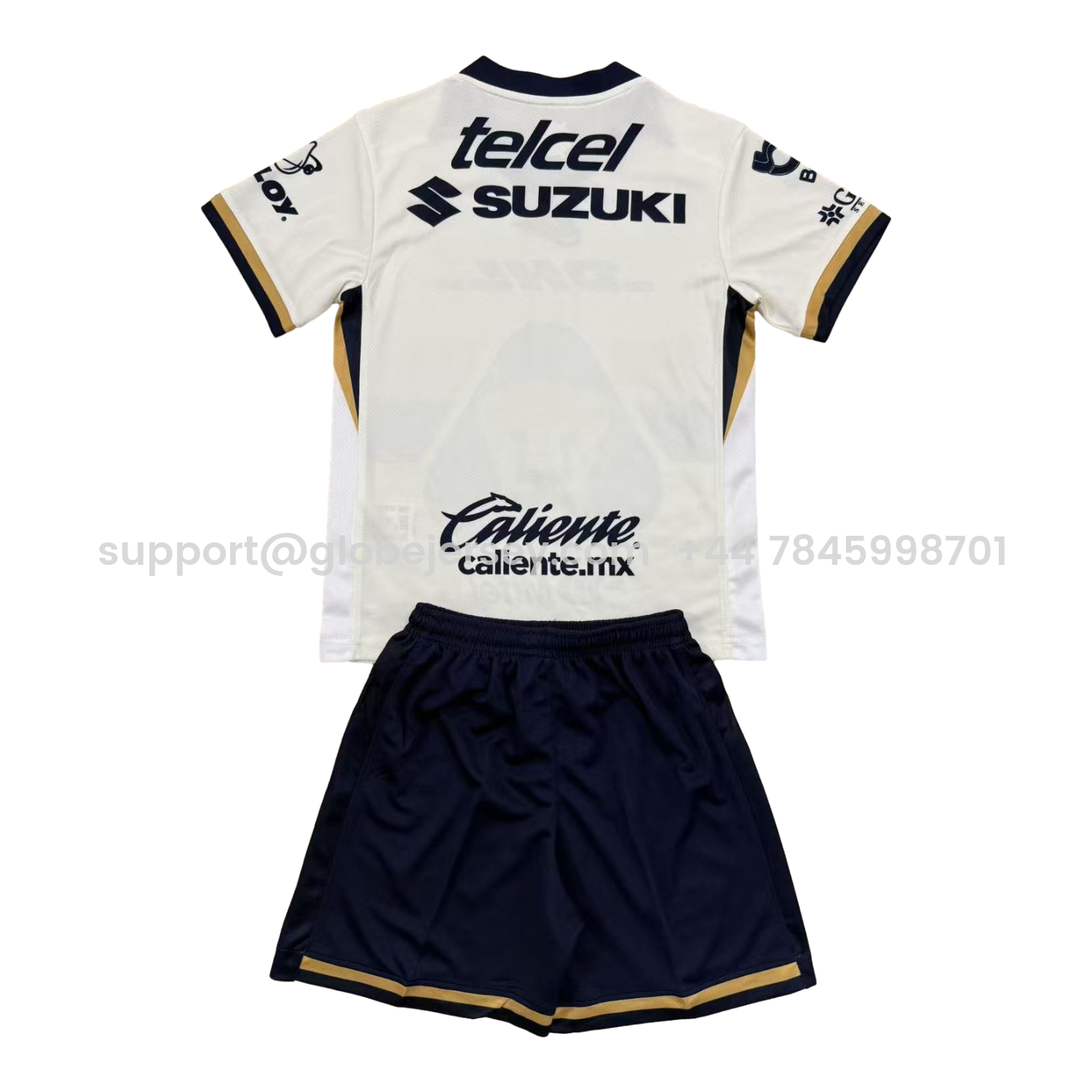 GlobeJersey-Pumas UNAM 25-26 Home Men's Adult Jersey Set - Fans Version
