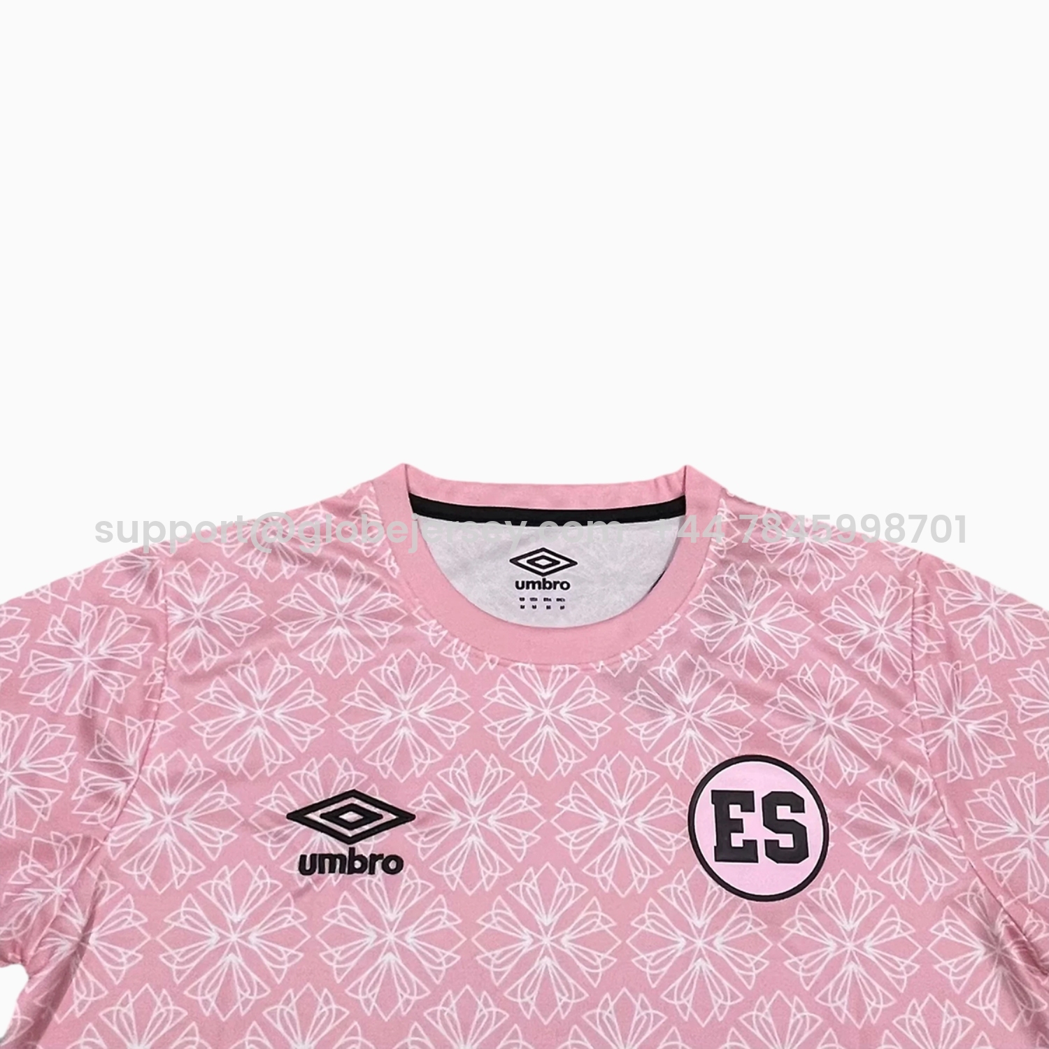 GlobeJersey-El Salvador 2025-26 Pink Pre-Match Jersey - Fans Version