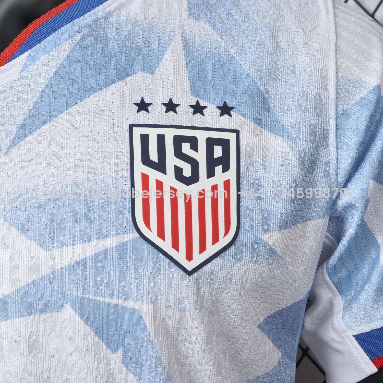 GlobeJersey-United States USA 25-26 Women's Team Home Jersey - Men's Player Version