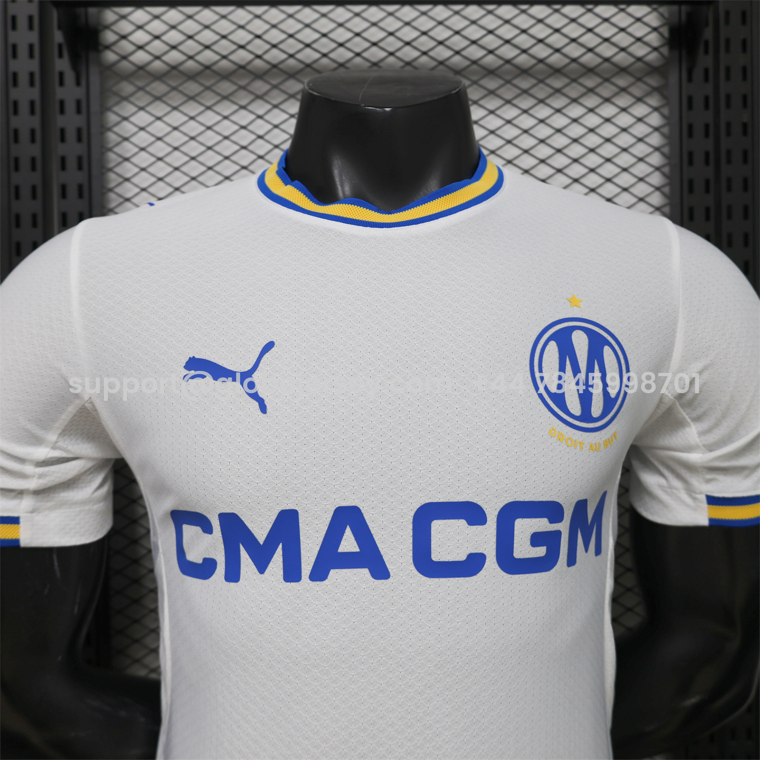 GlobeJersey-Marseille 26-27 Home Jersey -Player Version