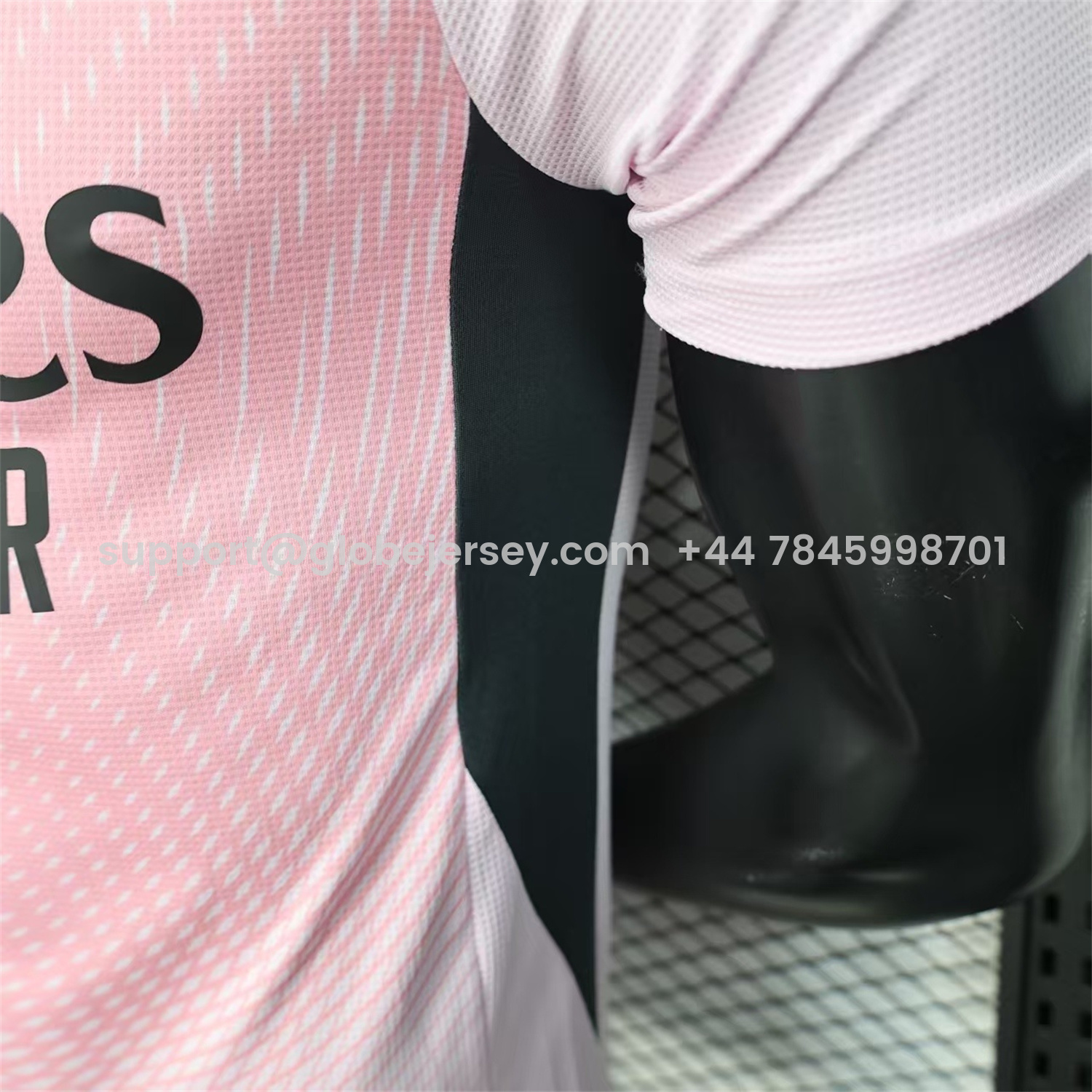 GlobeJersey-Arsenal 25-26 Pre-Match Training Pink Jersey - Player Version