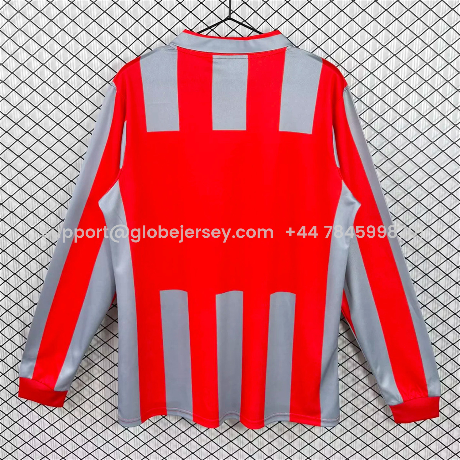 GlobeJersey-Retro Cremonese 1995-96 Home Long Sleeves Jersey