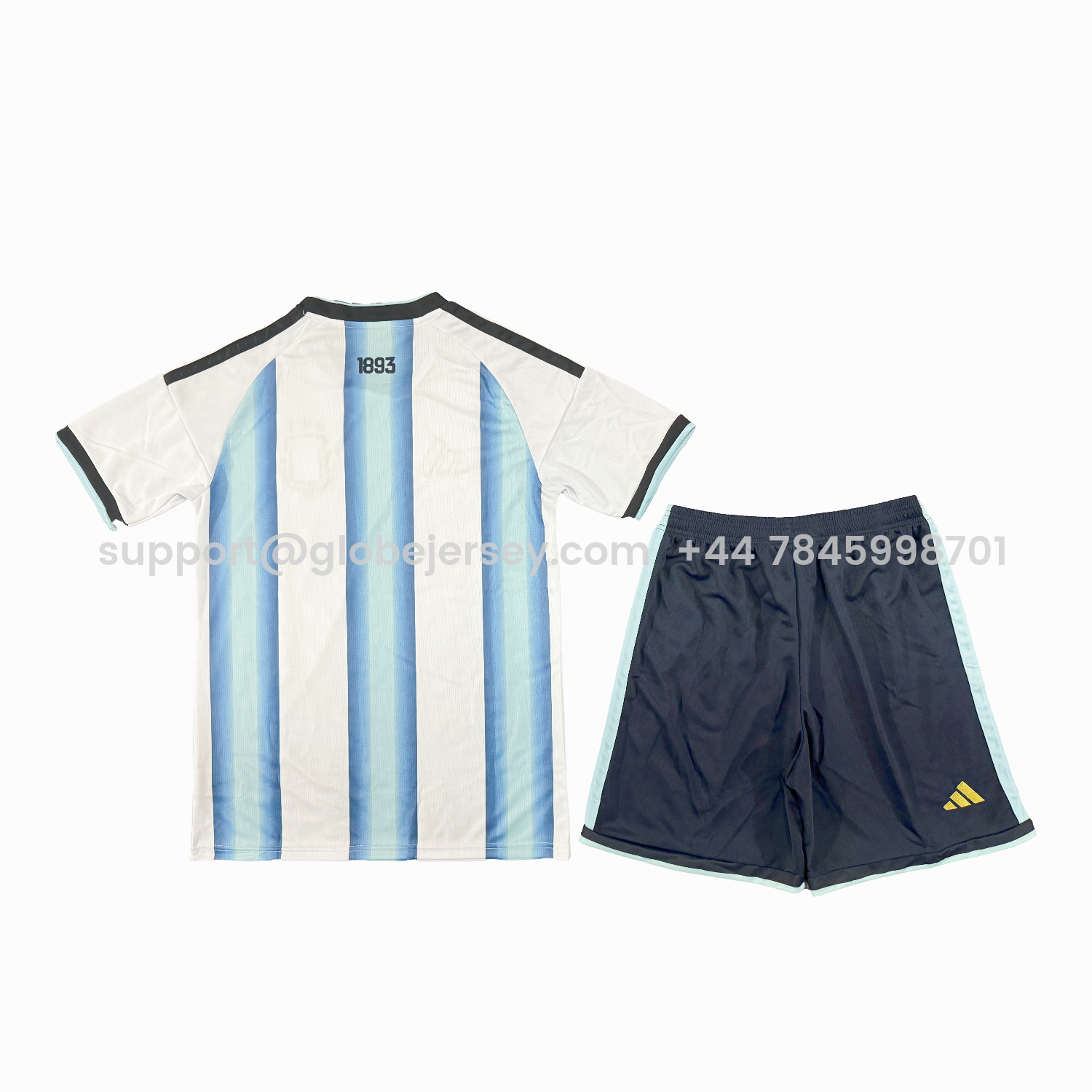 GlobeJersey-Argentina 2026 Home Men's Adult Jersey Set - Fans Version