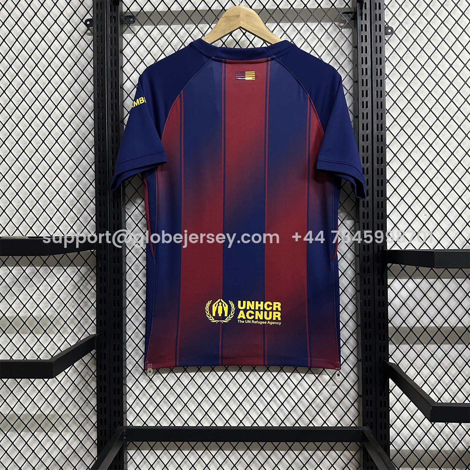 GlobeJersey-Barcelona 25-26 Home Unsponsored Jersey - Fans Version