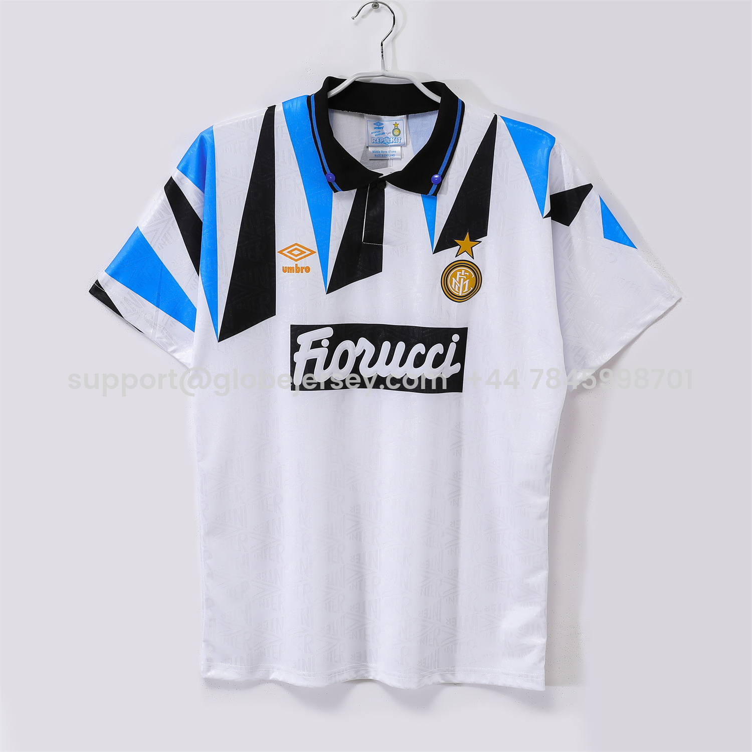 GlobeJersey-Retro Inter Milan 1992-93 Away Jersey