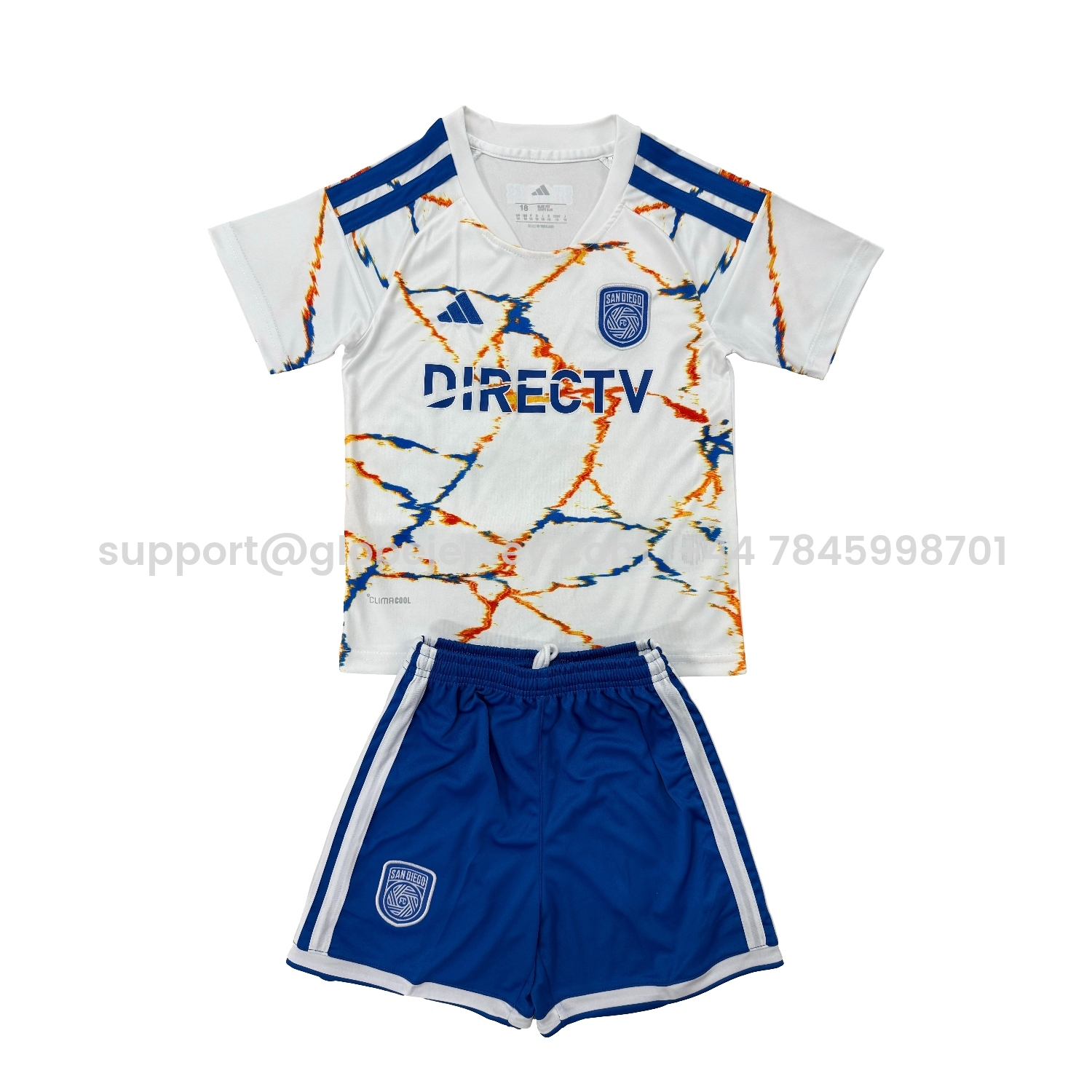 GlobeJersey-San Diego 2026 Away Kids Kit