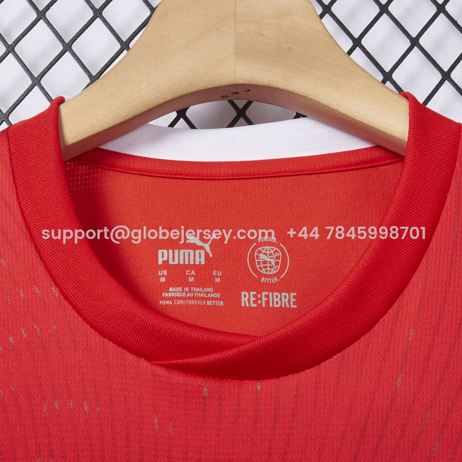 GlobeJersey-Switzerland 2026 Home Red Jersey - Fans Version