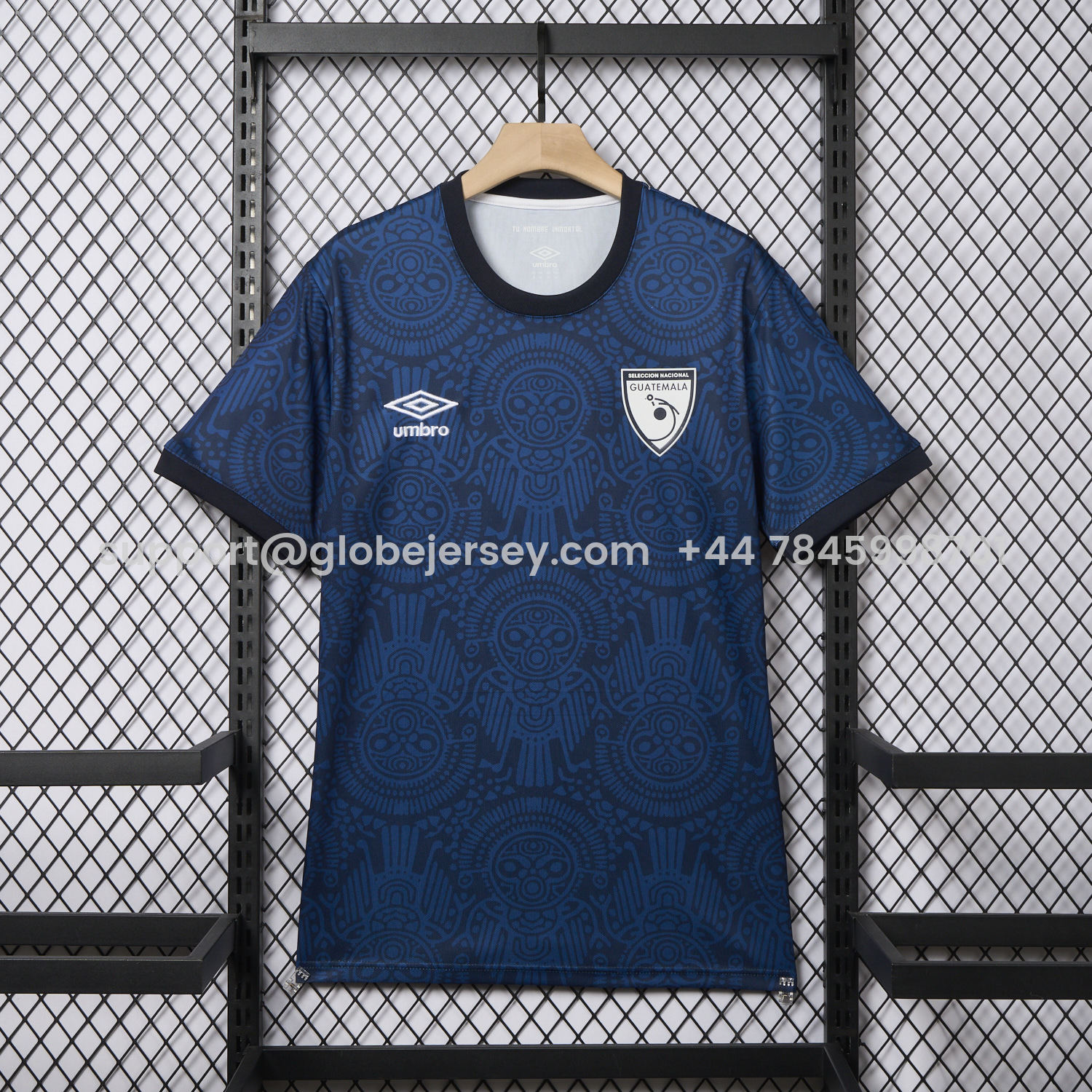 GlobeJersey-Guatemala 25-26 Pre-Match Training Jersey - Fans Version