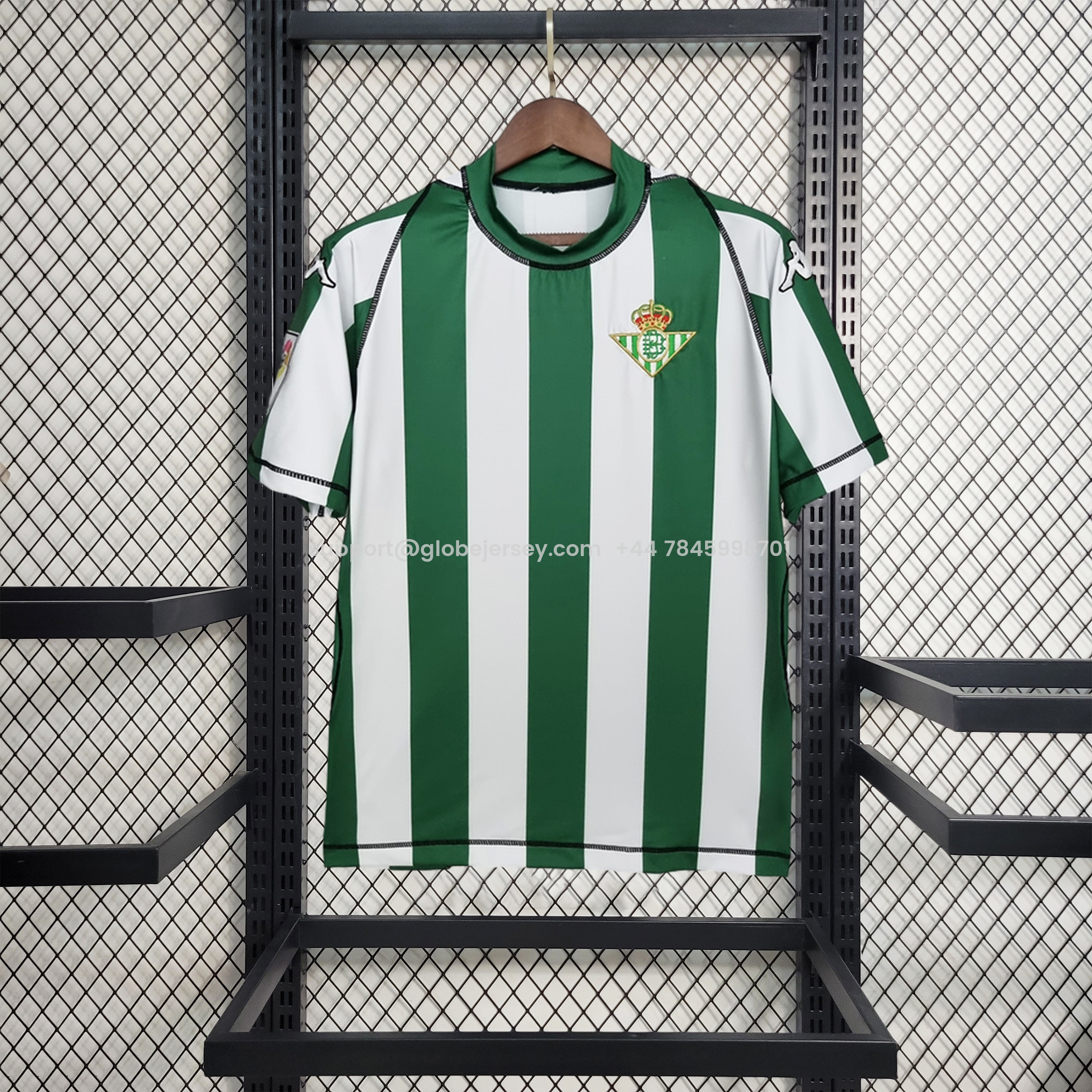 GlobeJersey-Retro Real Betis 2003-04 Home Stadium Jersey