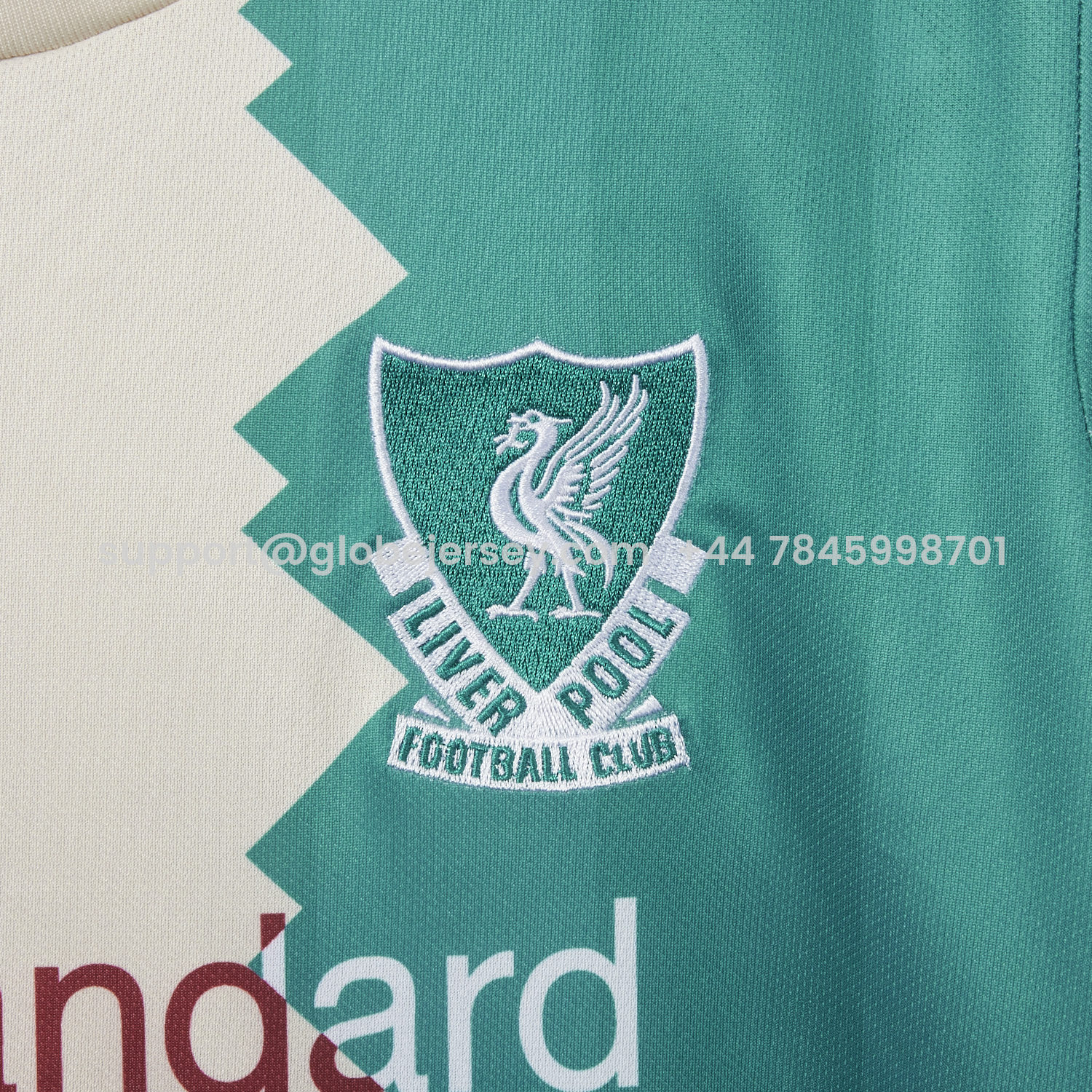 GlobeJersey-Liver.pool 25-26 Tricolor Shirt - Fans Version