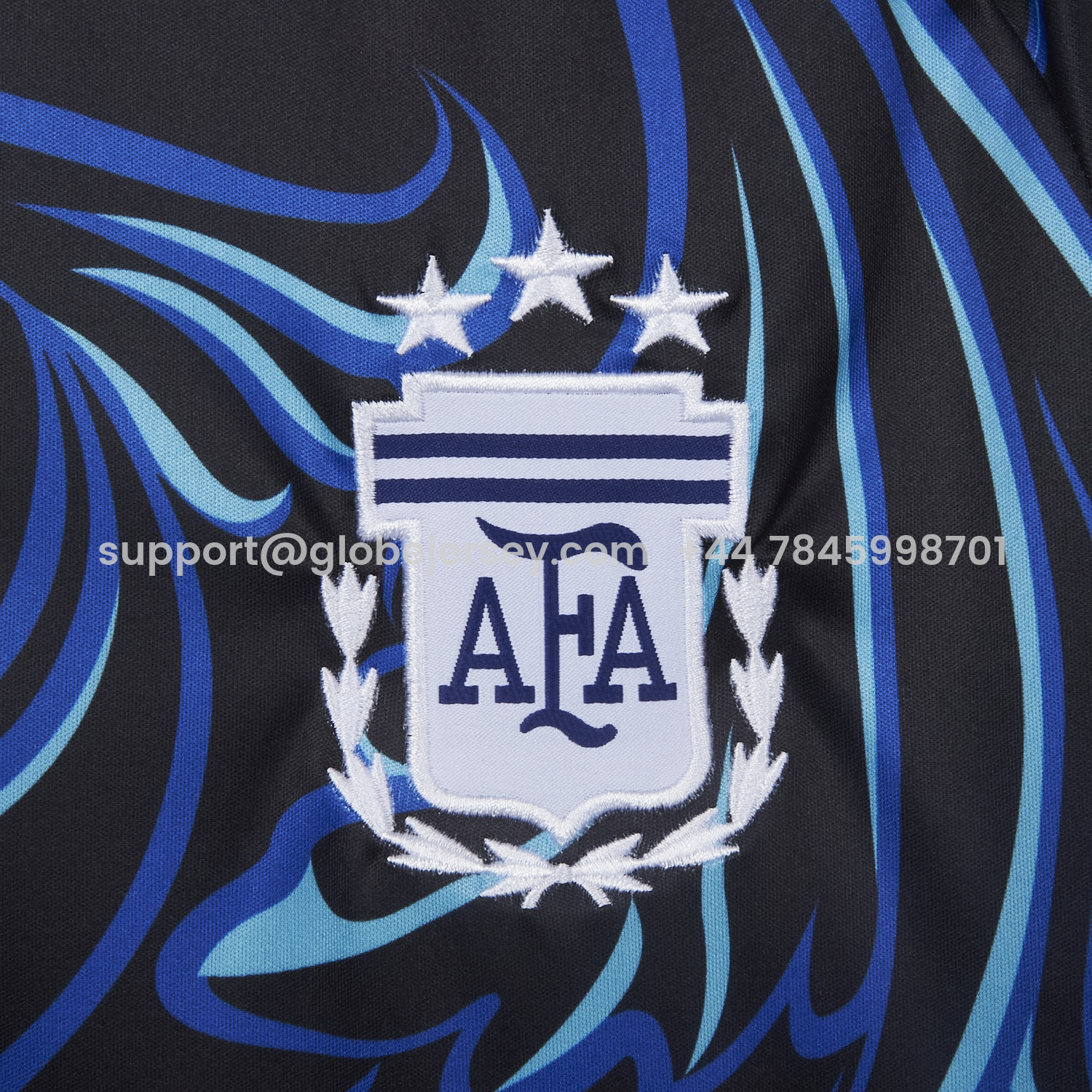 GlobeJersey-Argentina 2026 Away Deep Blue Jersey - Fans Version