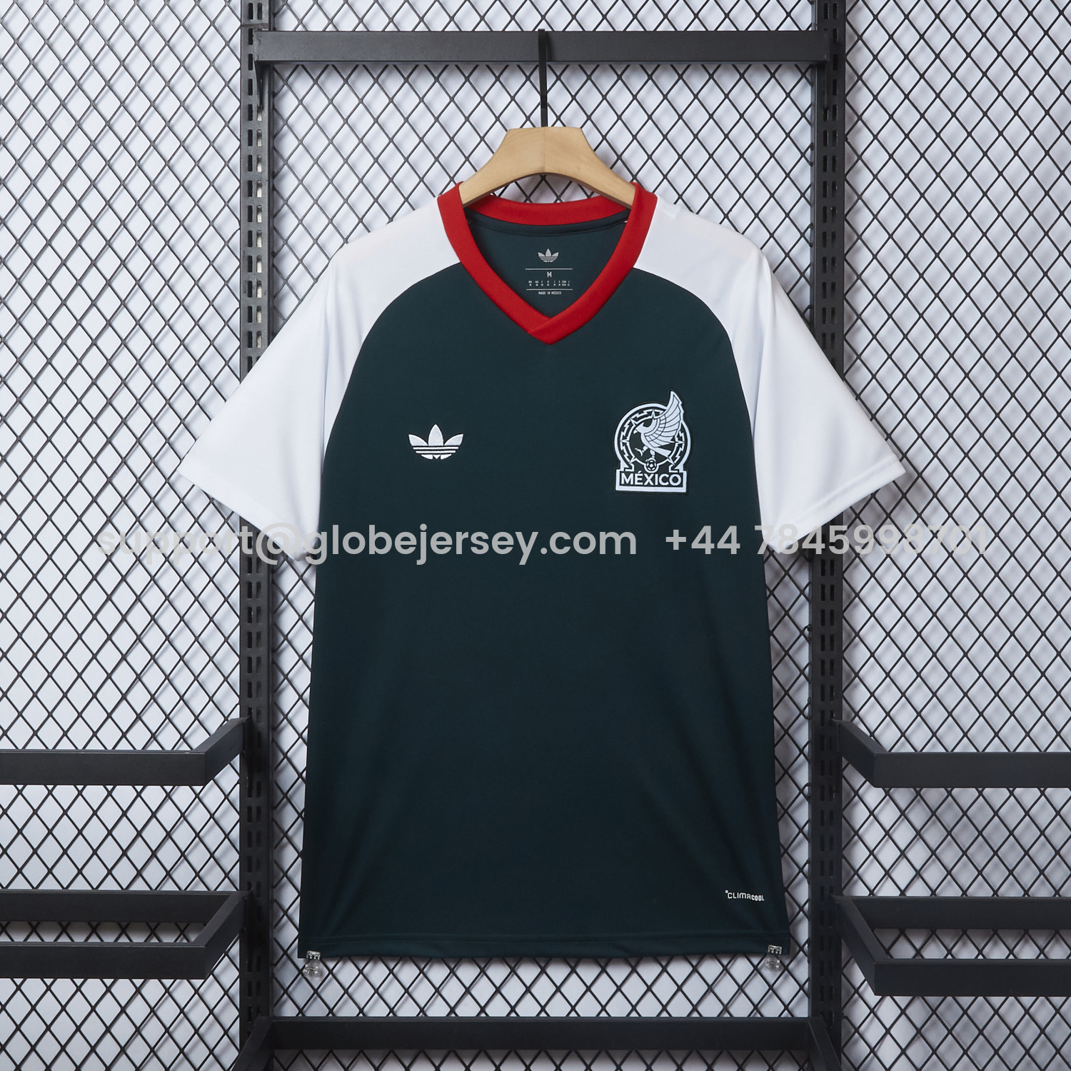 GlobeJersey-Mexico 2026 Black Training Jersey - Fans Version
