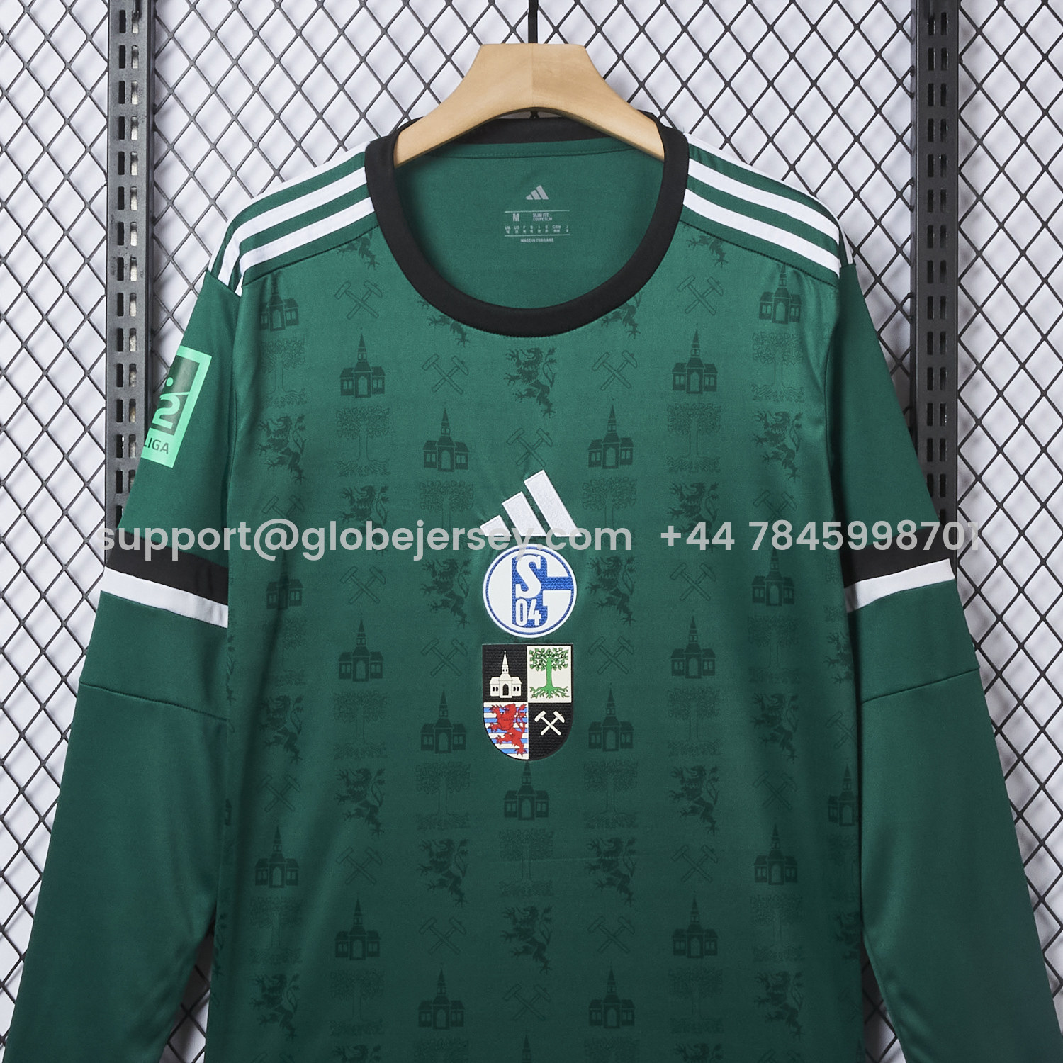GlobeJersey-Schalke 04 25-26 150 Years of Gelsenkirchen Special Long Sleeves Jersey - Fans Version