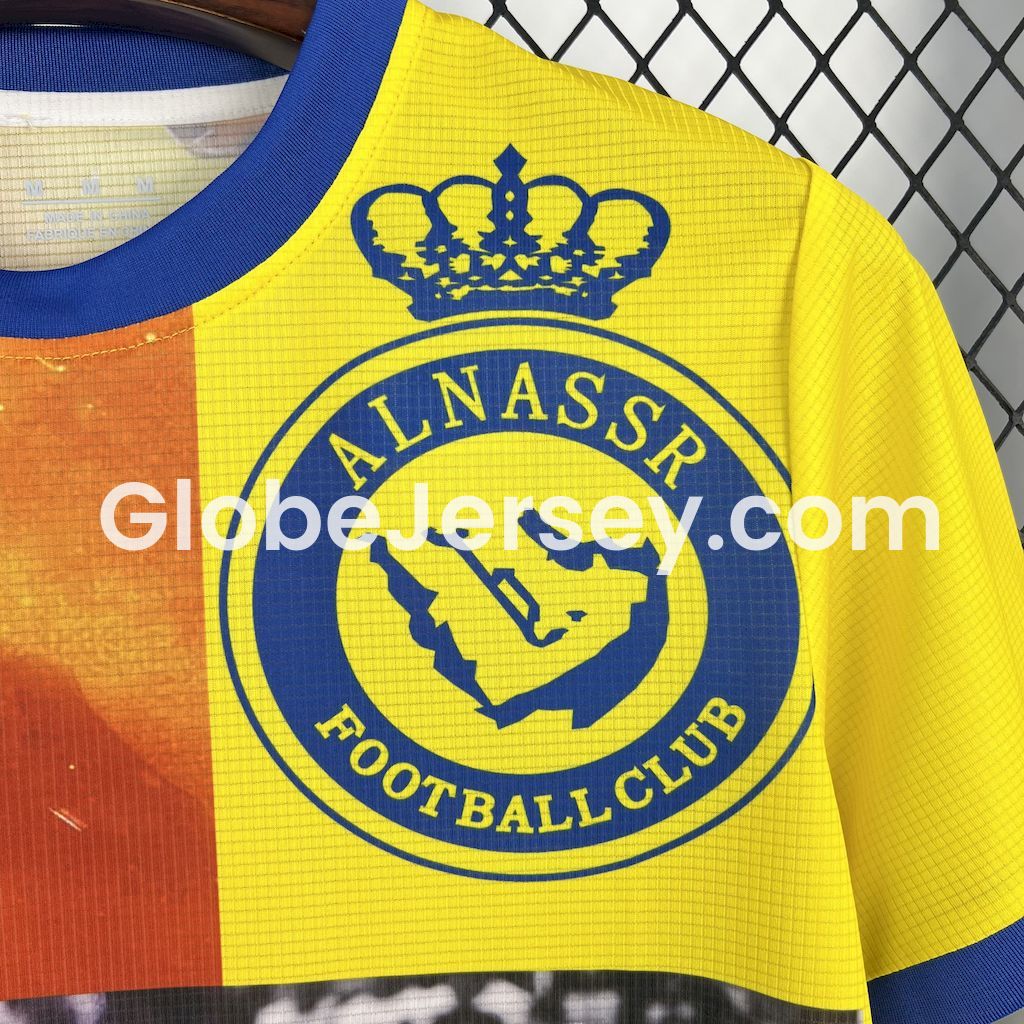 GlobeJersey-Cristiano Ronaldo Career Commemorative Moments Jigsaw Puzzle Jersey - Fans Version - Real Madrid Manchester United Juventus Portugal Al Nassr