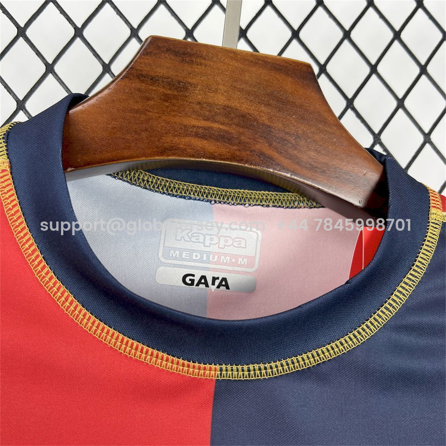 GlobeJersey-Genoa 25-26 Red And Blue Special Jersey - Fans Version