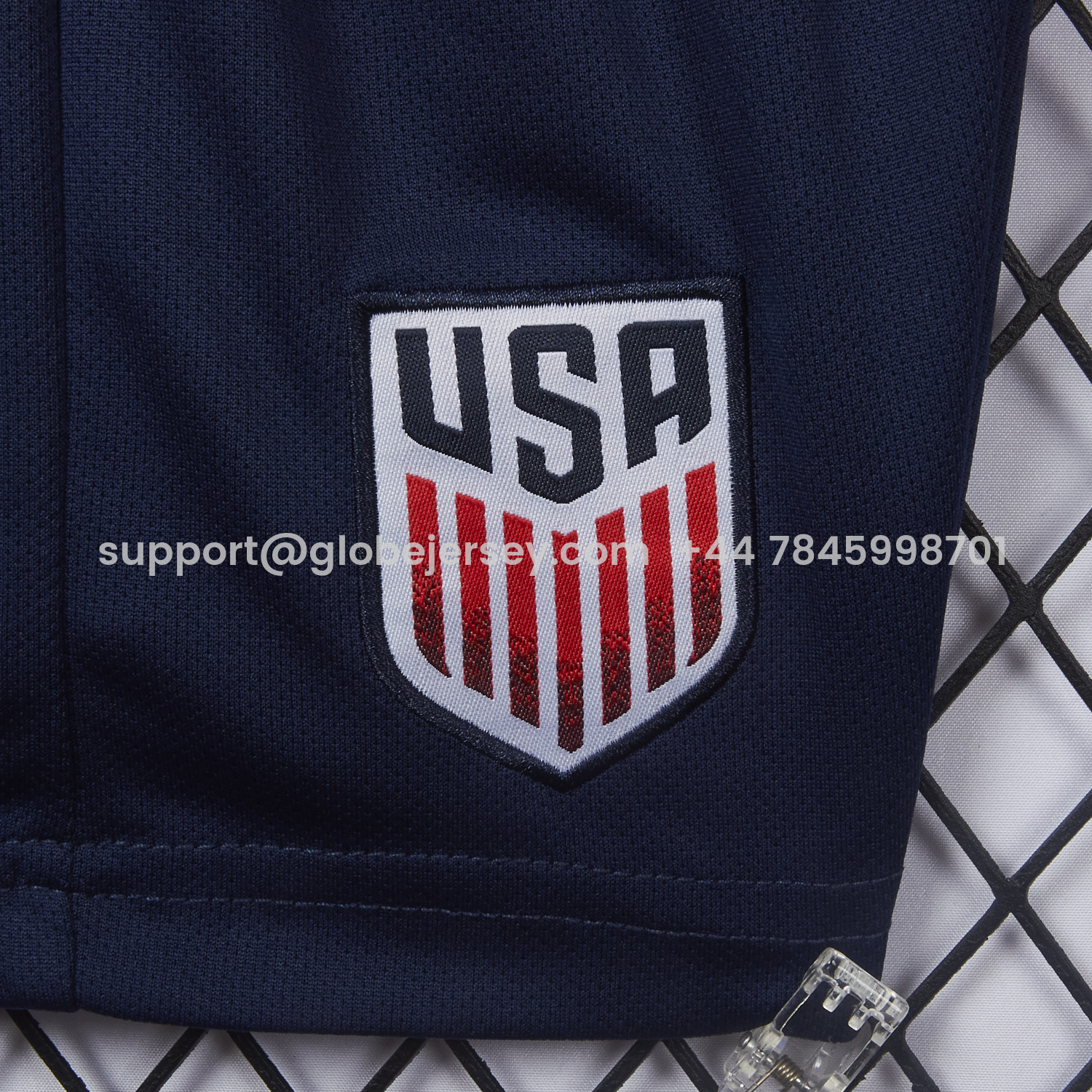 GlobeJersey-【Back Blank】United States USA 2026 Home Kids Kit