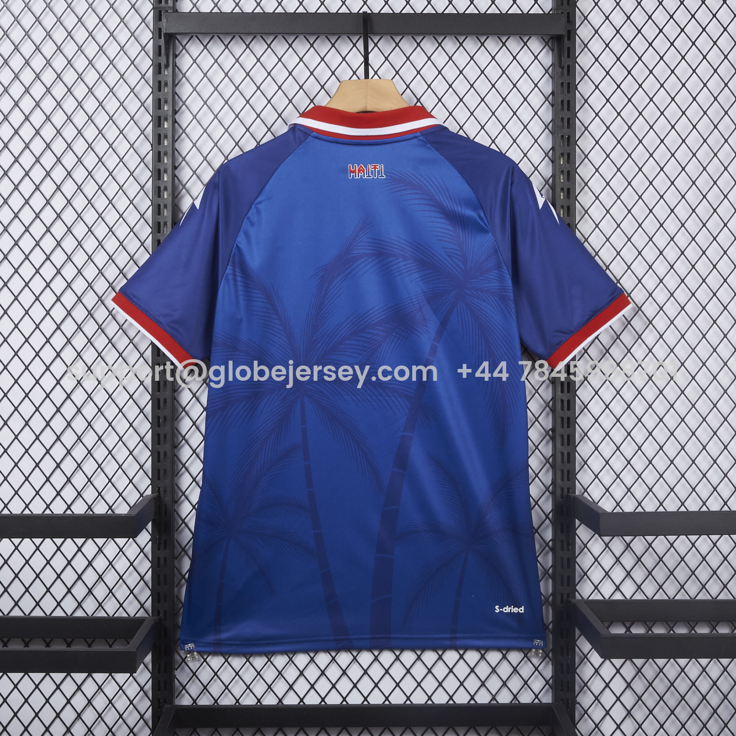 GlobeJersey-Haiti 26-27 Home Jersey - Fans Version