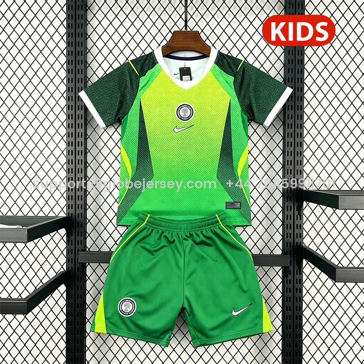 GlobeJersey-Nigeria 2026 Home Kids Kit
