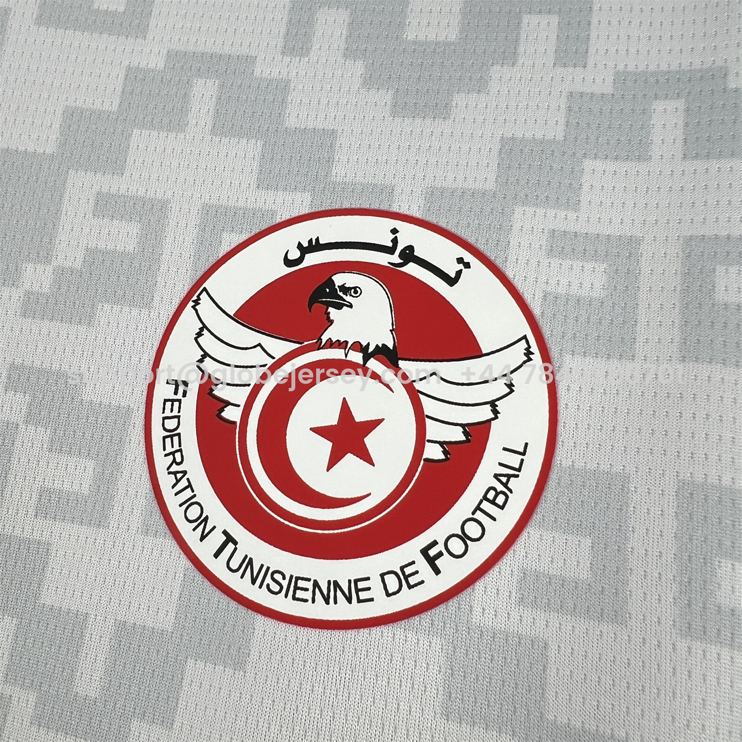 GlobeJersey-Tunisia 2026 Away White Jersey - Fans Version