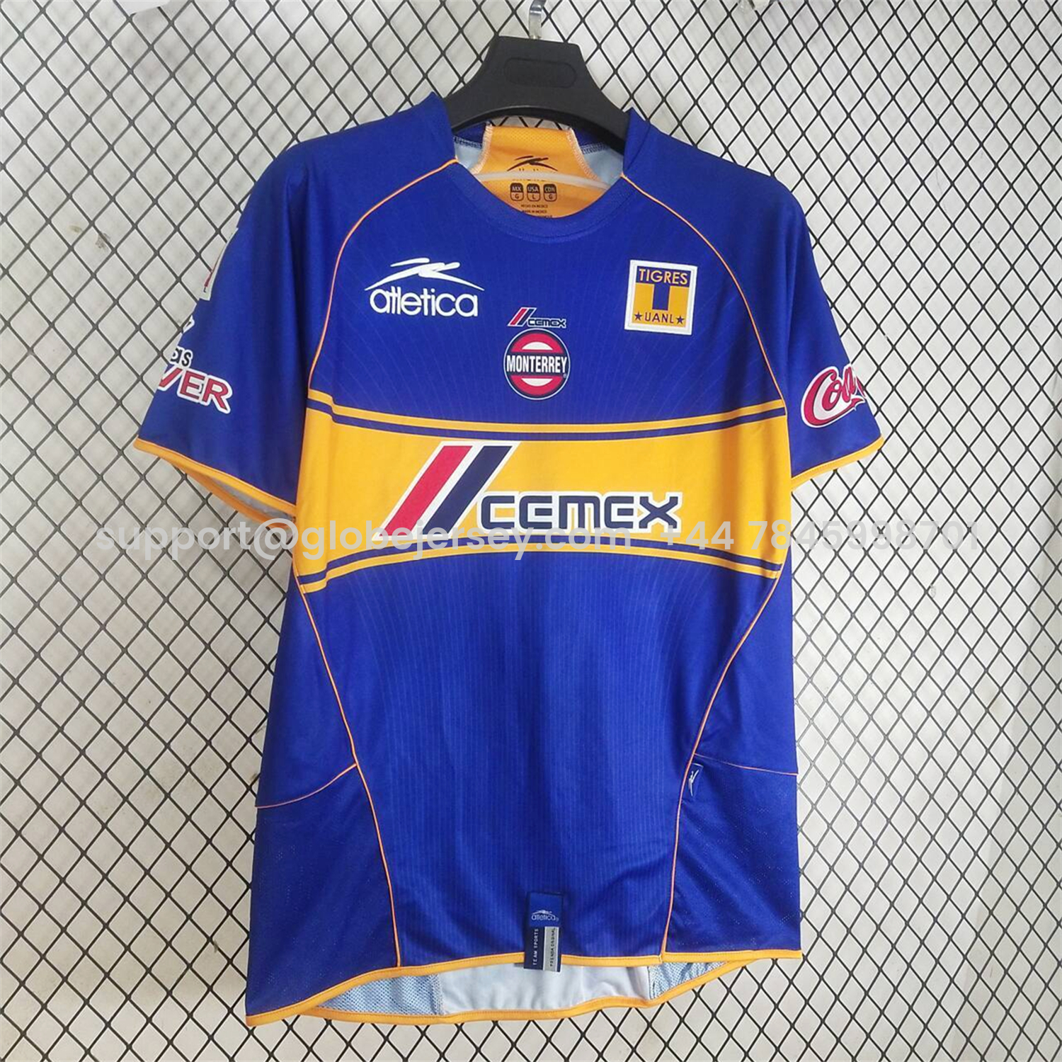 GlobeJersey-Retro Tigres UANL 05-06 Away Jersey