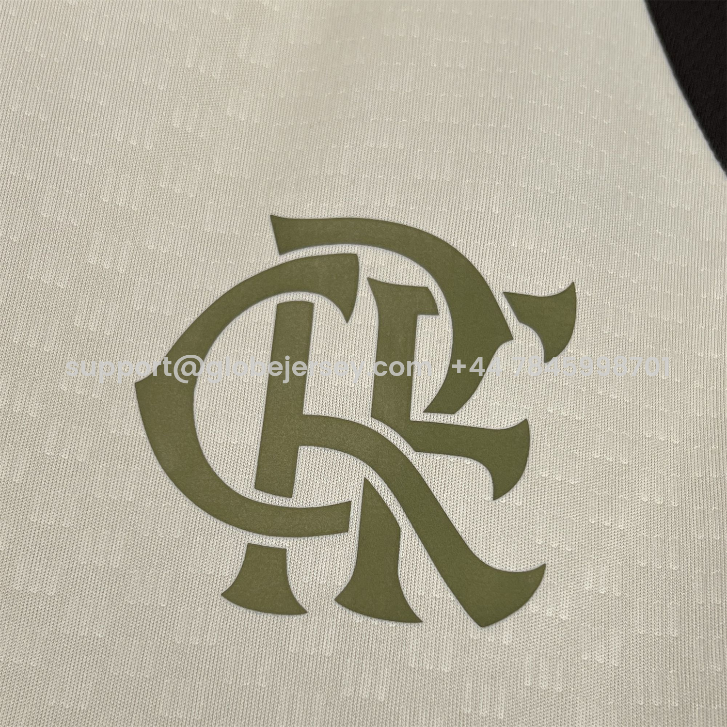 GlobeJersey-Flamengo 25-26 Cream Black Special Jersey - Fans Version