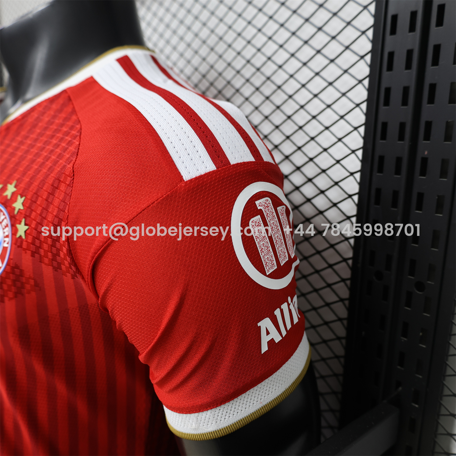 GlobeJersey-Bayern Munich 26-27 Home Jersey - Player Version
