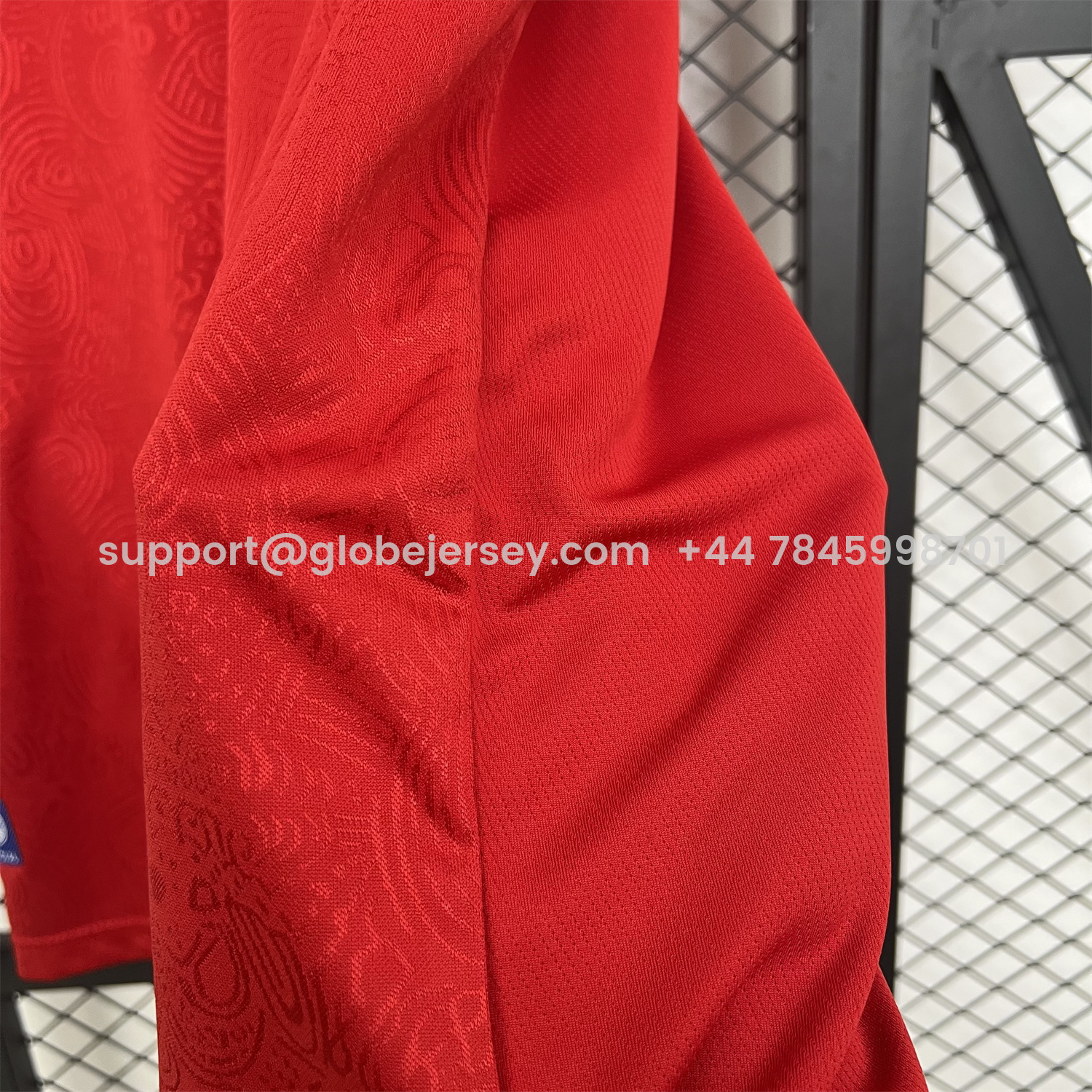 GlobeJersey-Bahia 25-26 Goalkeeper Red Jersey - Fans Version