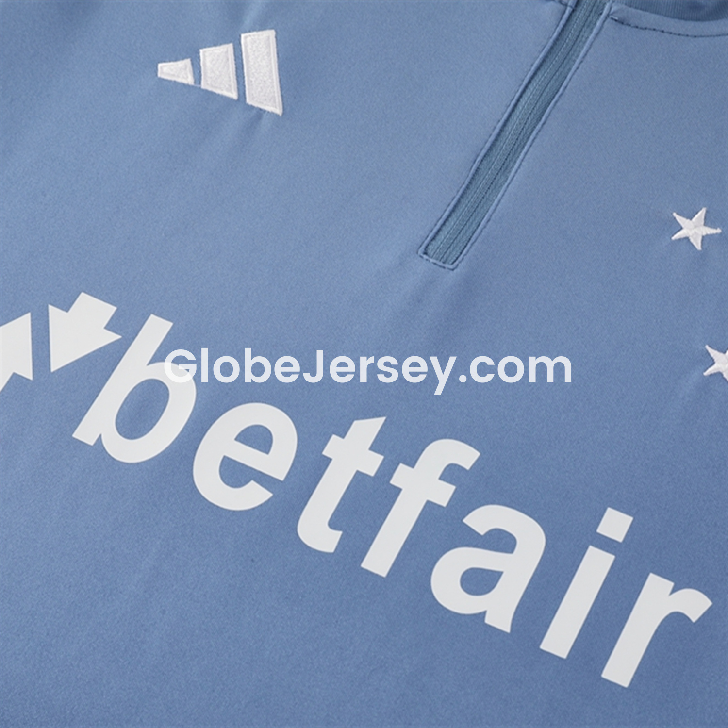 GlobeJersey-Cruzeiro 25-26 Long Sleeve Training Set - Blue Grey