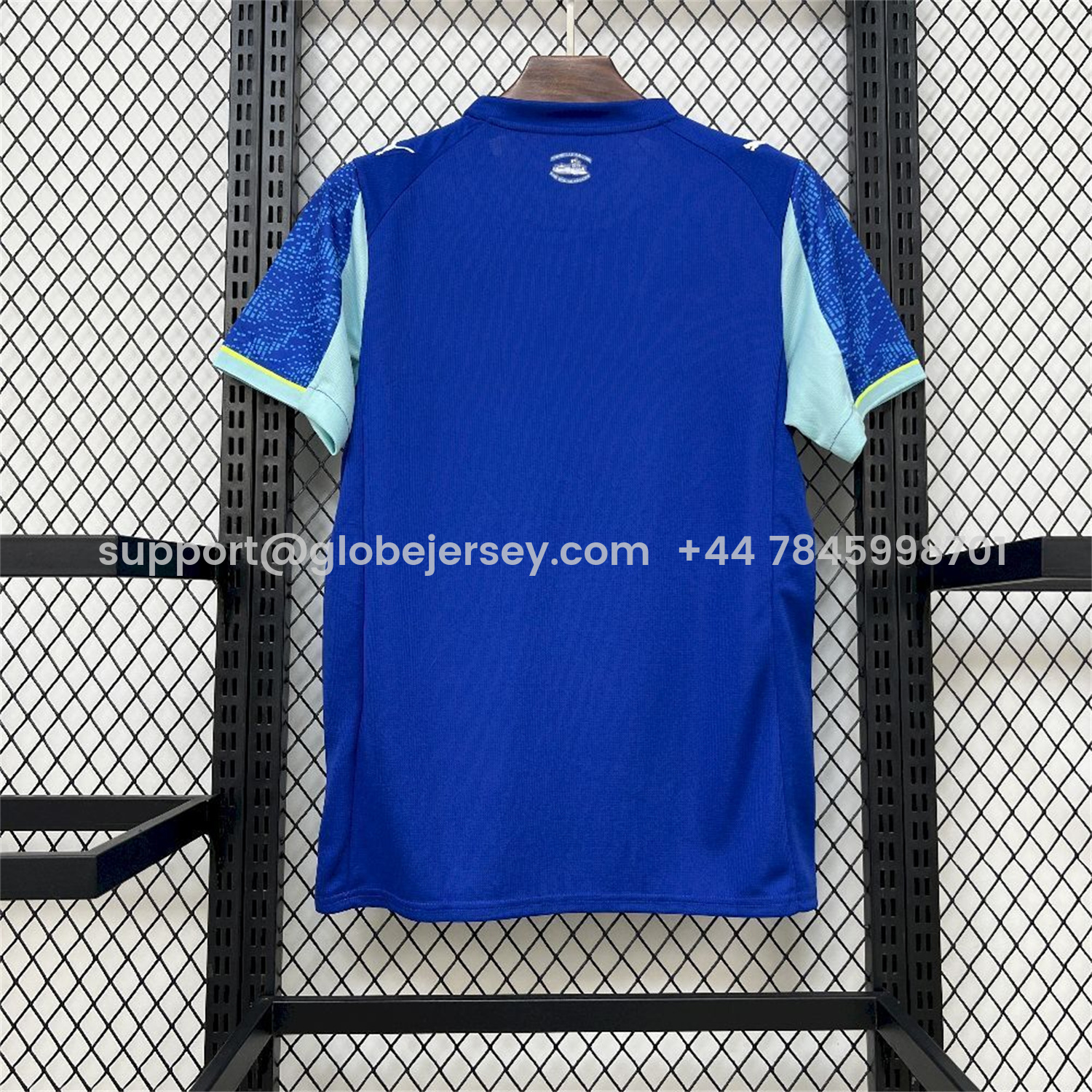 GlobeJersey-Marseille 25-26 Third Blue Jersey - Fans Version