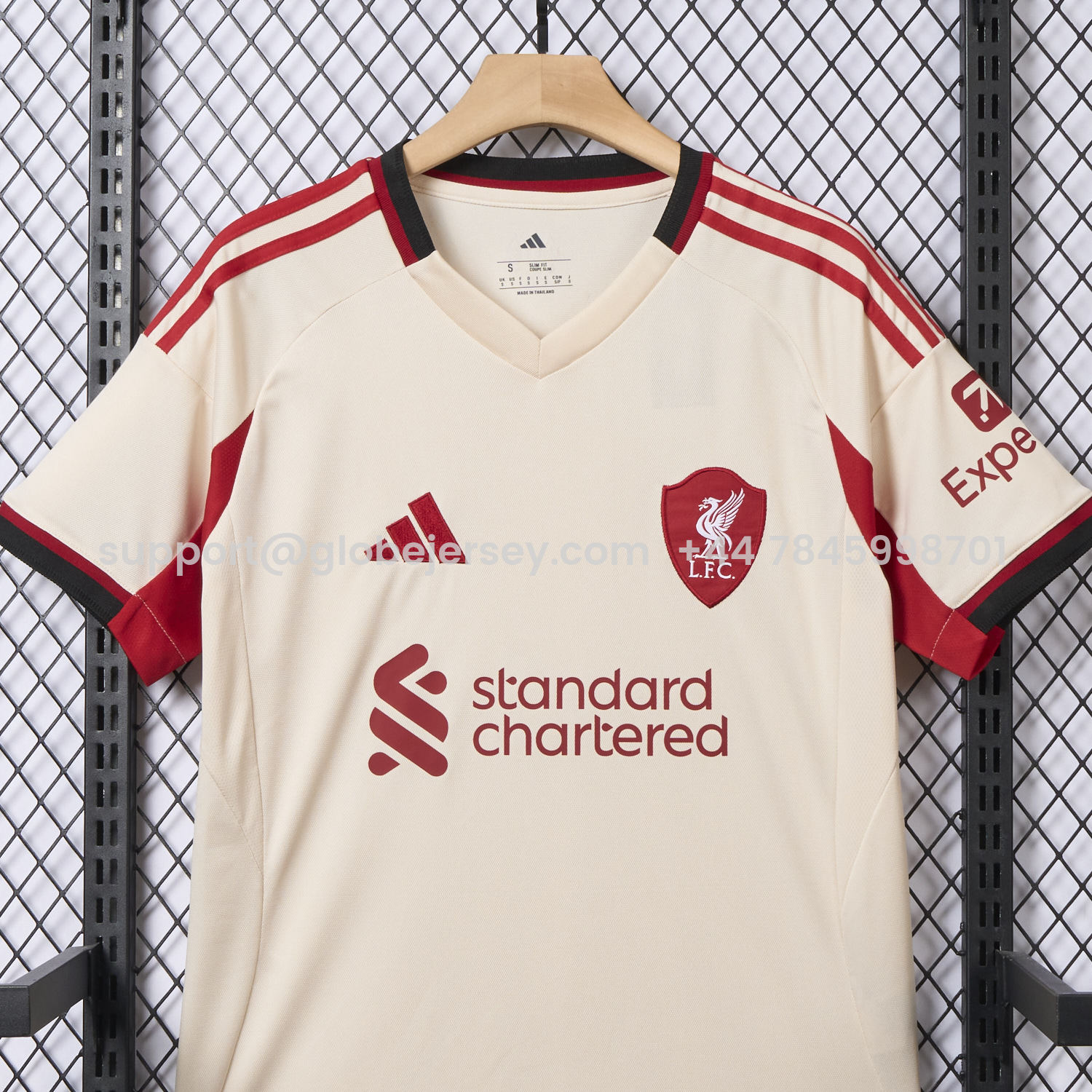 GlobeJersey-Liver.pool 25-26 Away Jersey - Fans Version