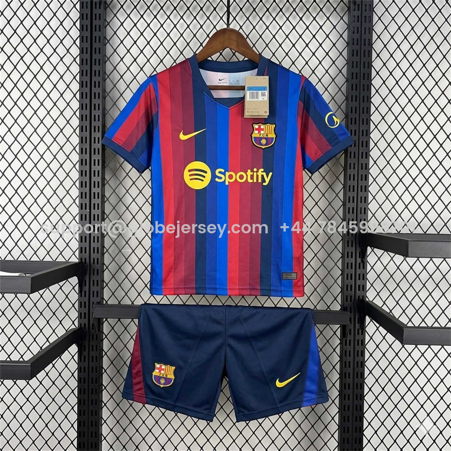 GlobeJersey-Barcelona 26-27 Spotify Home Kids Kit
